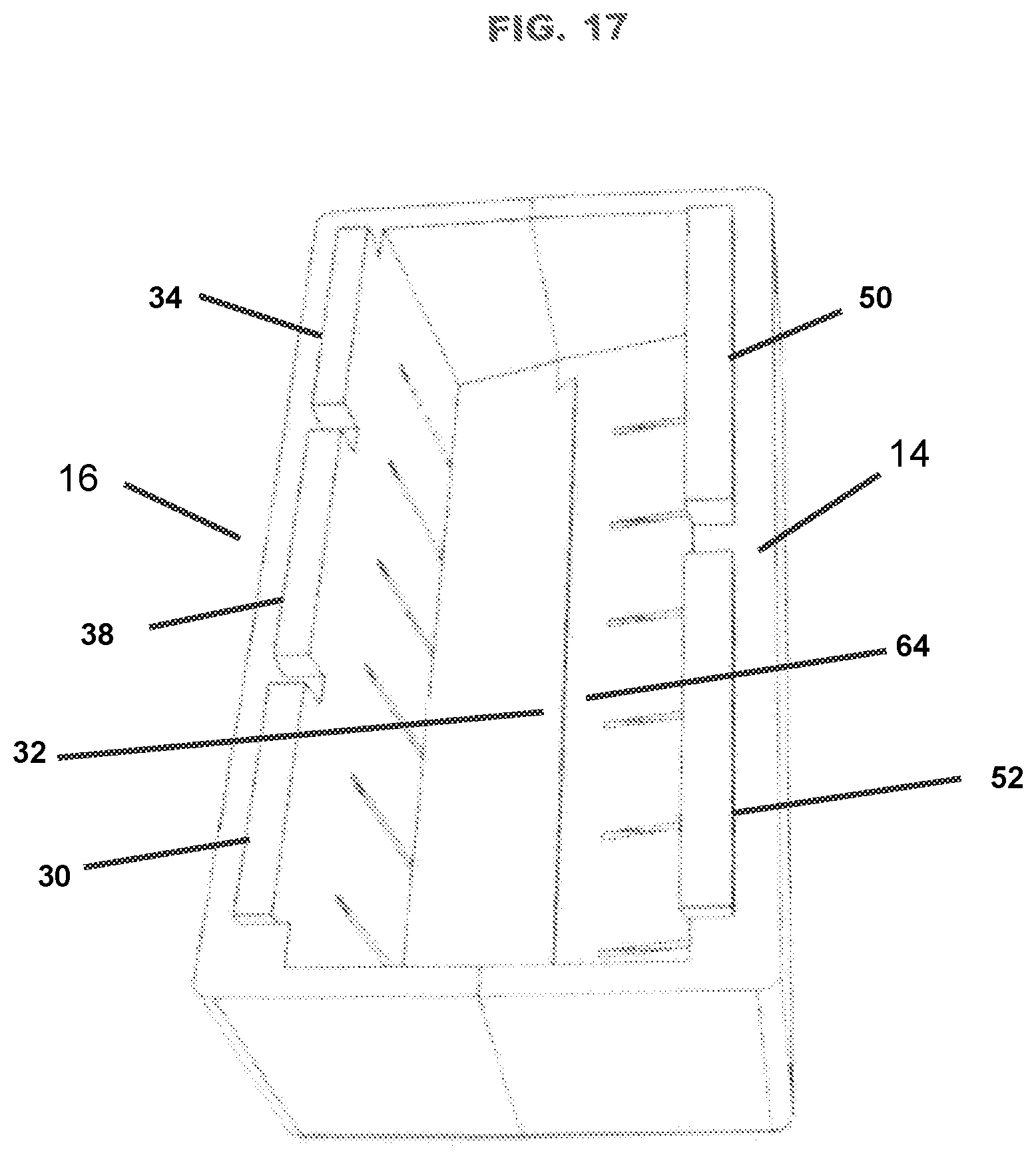 Patent US12350598 Figure 7 – Domino box with integrated stands