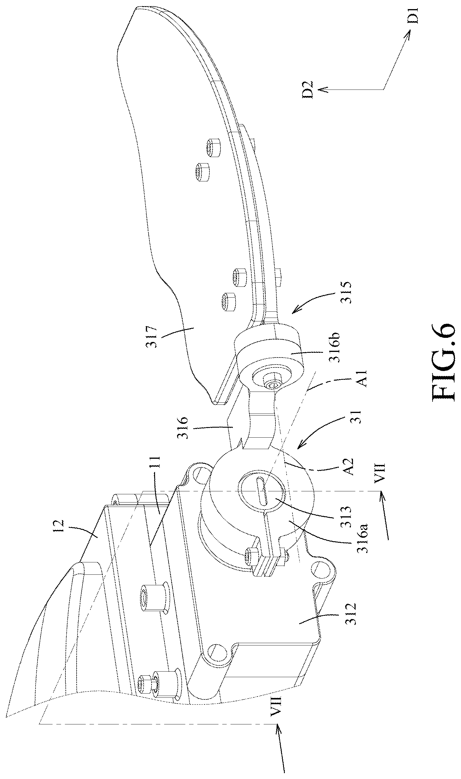 Patent US12350601 Figure 6 – Underwater robotic device