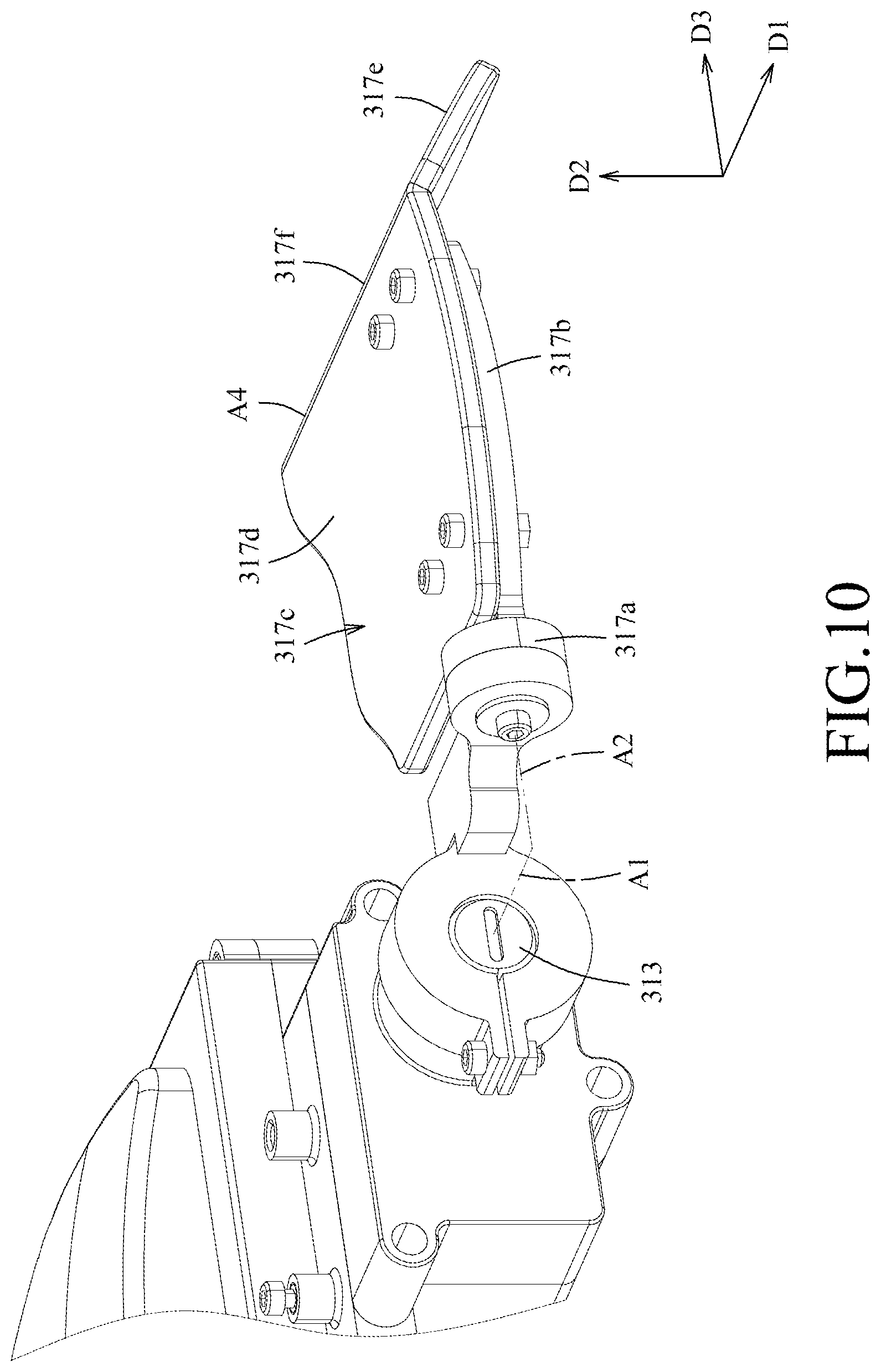 Patent US12350601 Figure 10 – Underwater robotic device