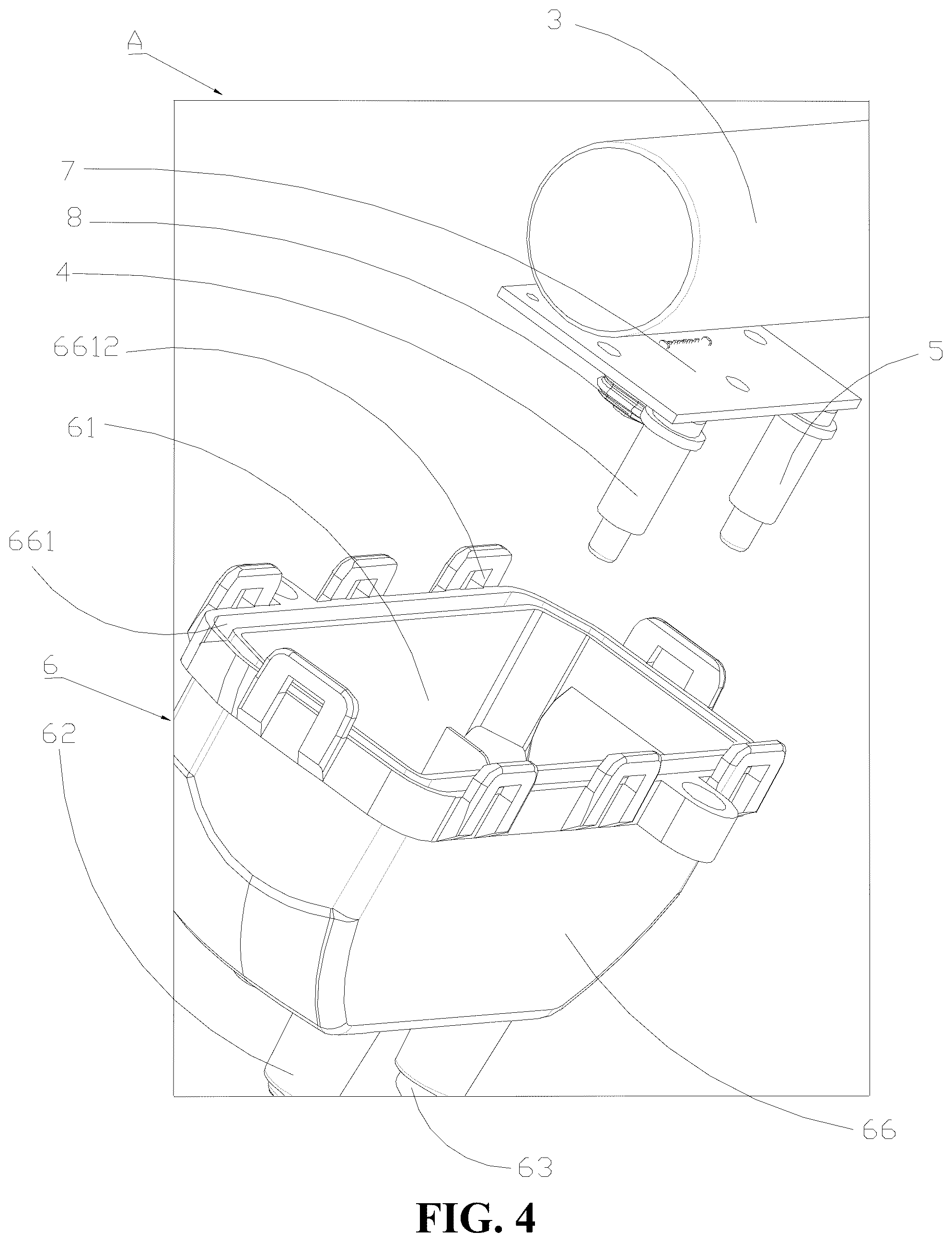 Patent US12350602 Figure 4 – Water play toy