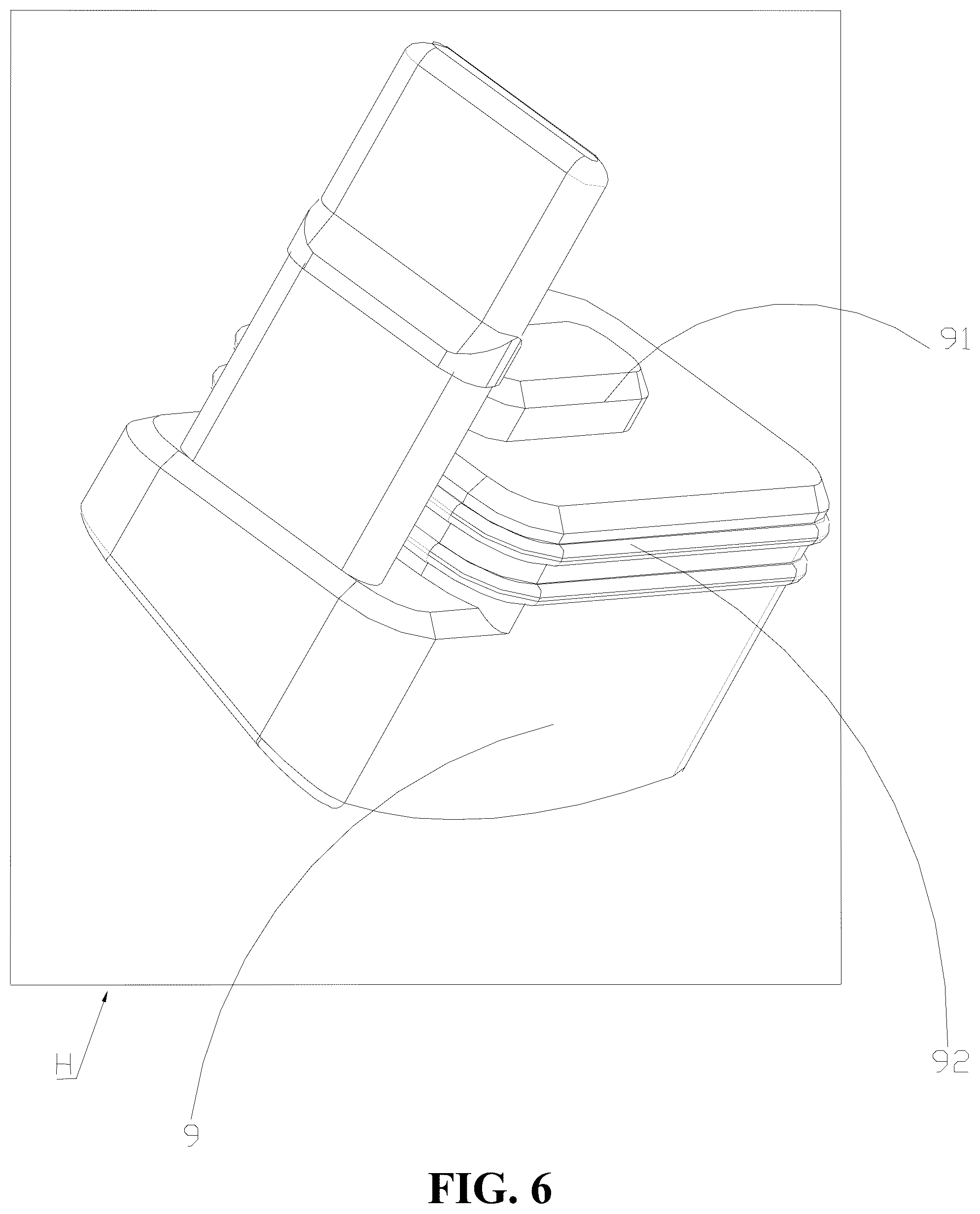 Patent US12350602 Figure 6 – Water play toy