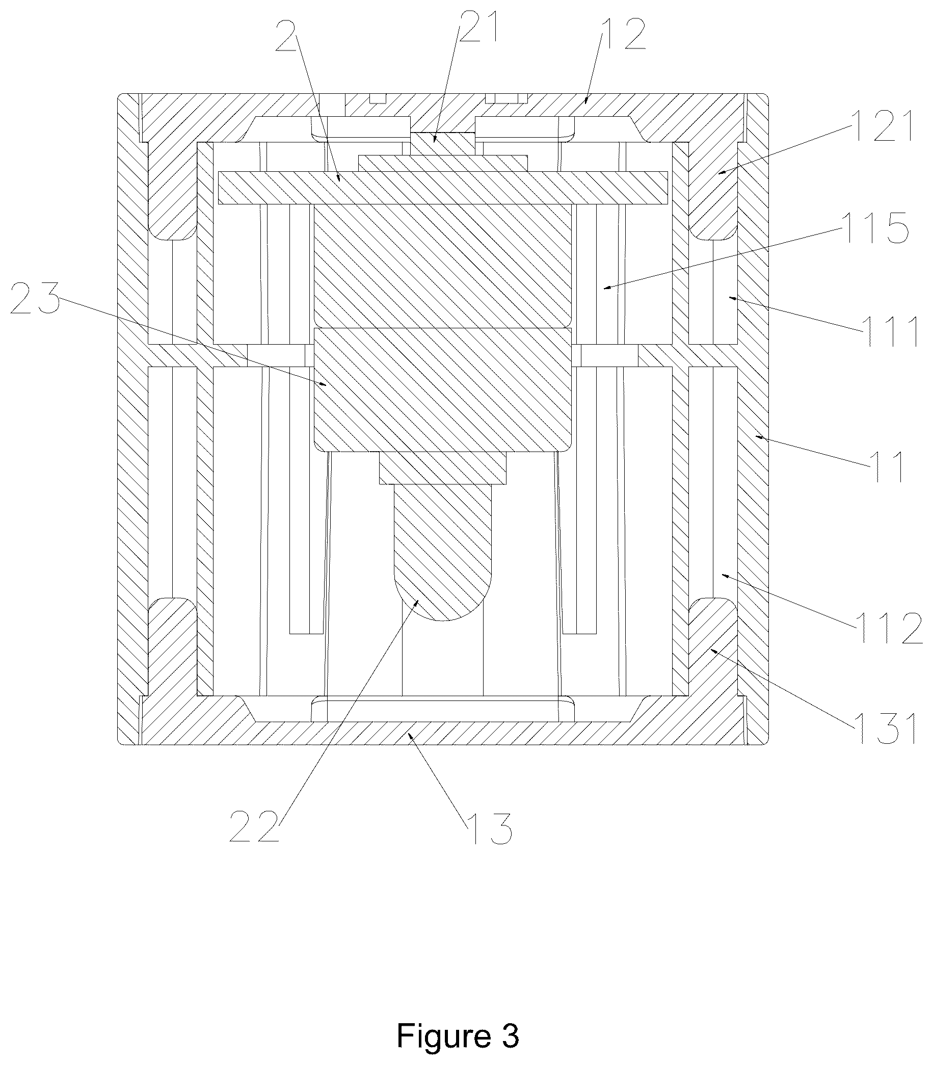Patent US12350603 Figure 3 – Luminous building block