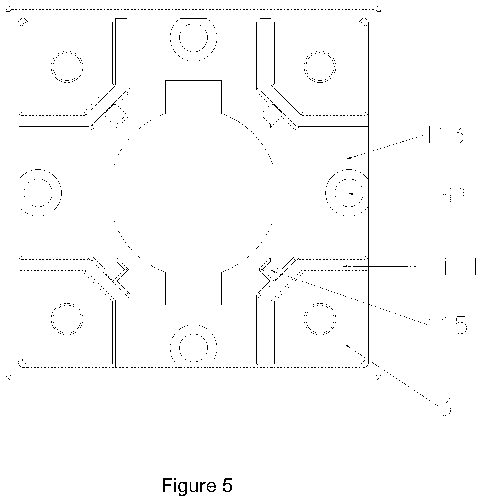 Patent US12350603 Figure 5 – Luminous building block