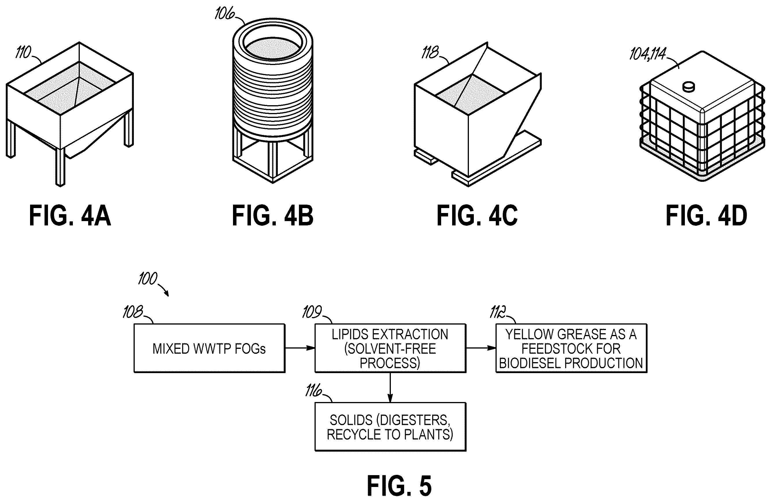 Patent US12350605 Figure 4 – System to reuse fats, oils, and grease