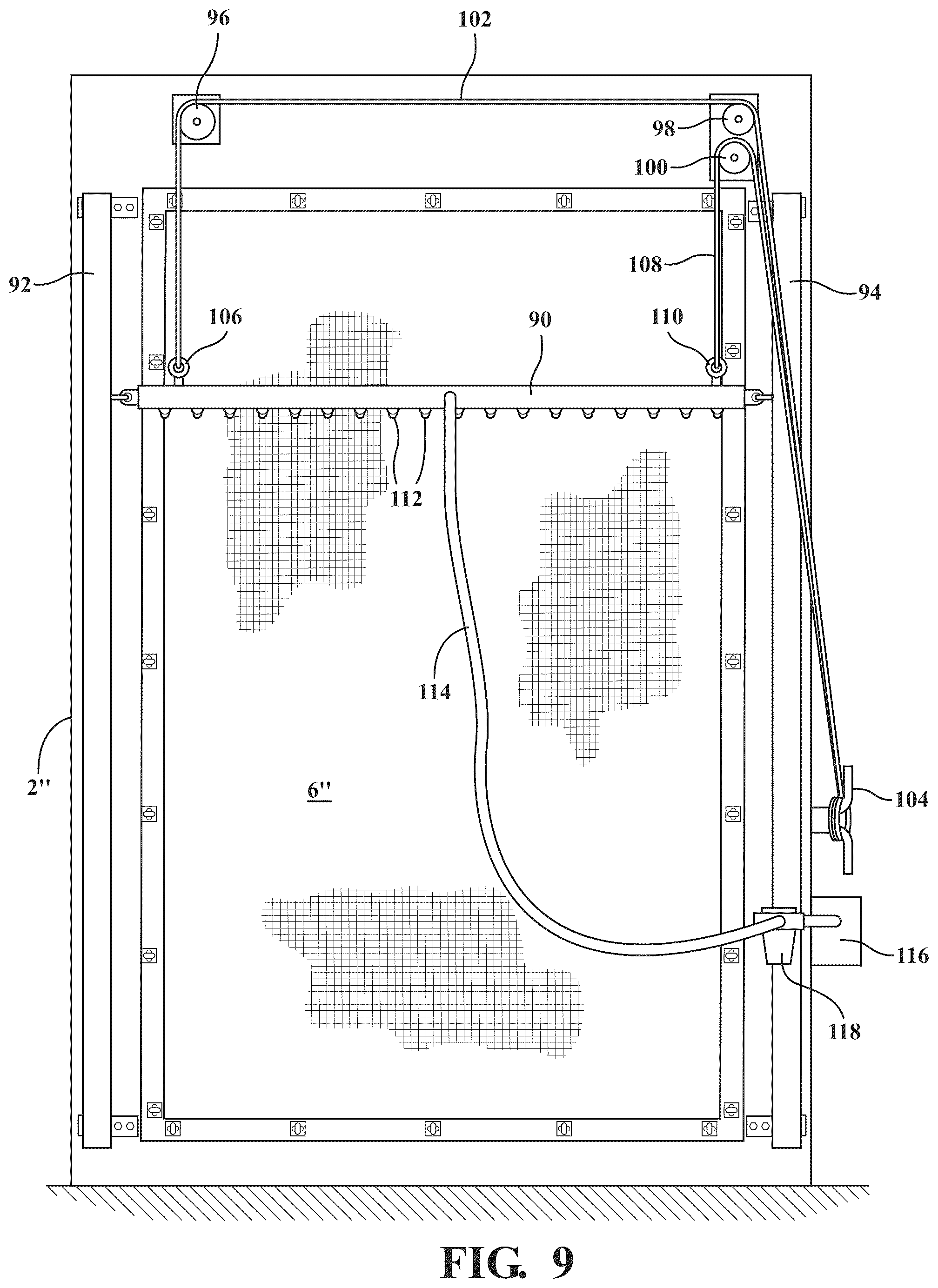 Patent US12350616 Figure 7 – Filter cleaning system for use with an external mounted filter assembly