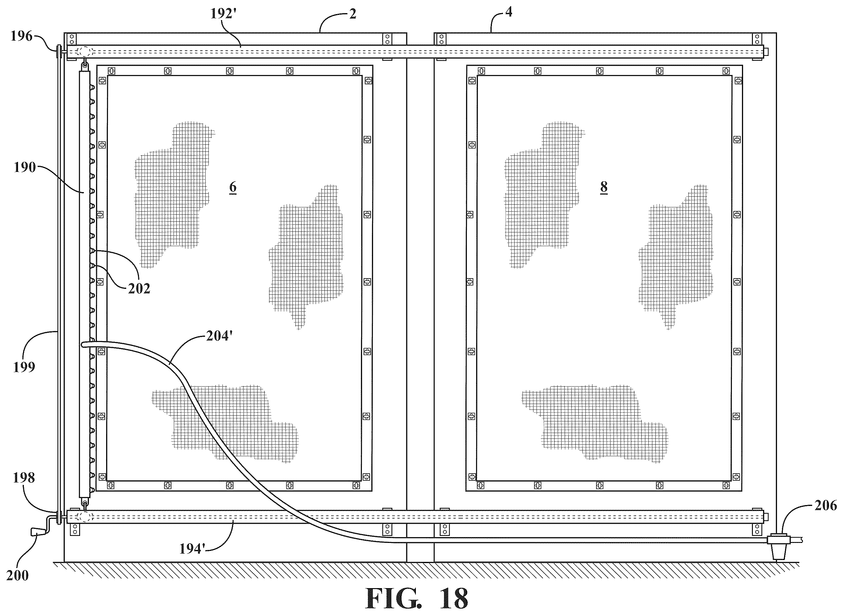 Patent US12350616 Figure 15 – Filter cleaning system for use with an external mounted filter assembly