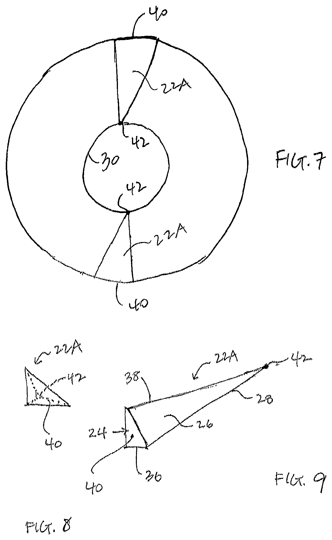 Patent US12350631 Figure 9 – Baffled donut apparatus for use in system and method for forming gypsum board