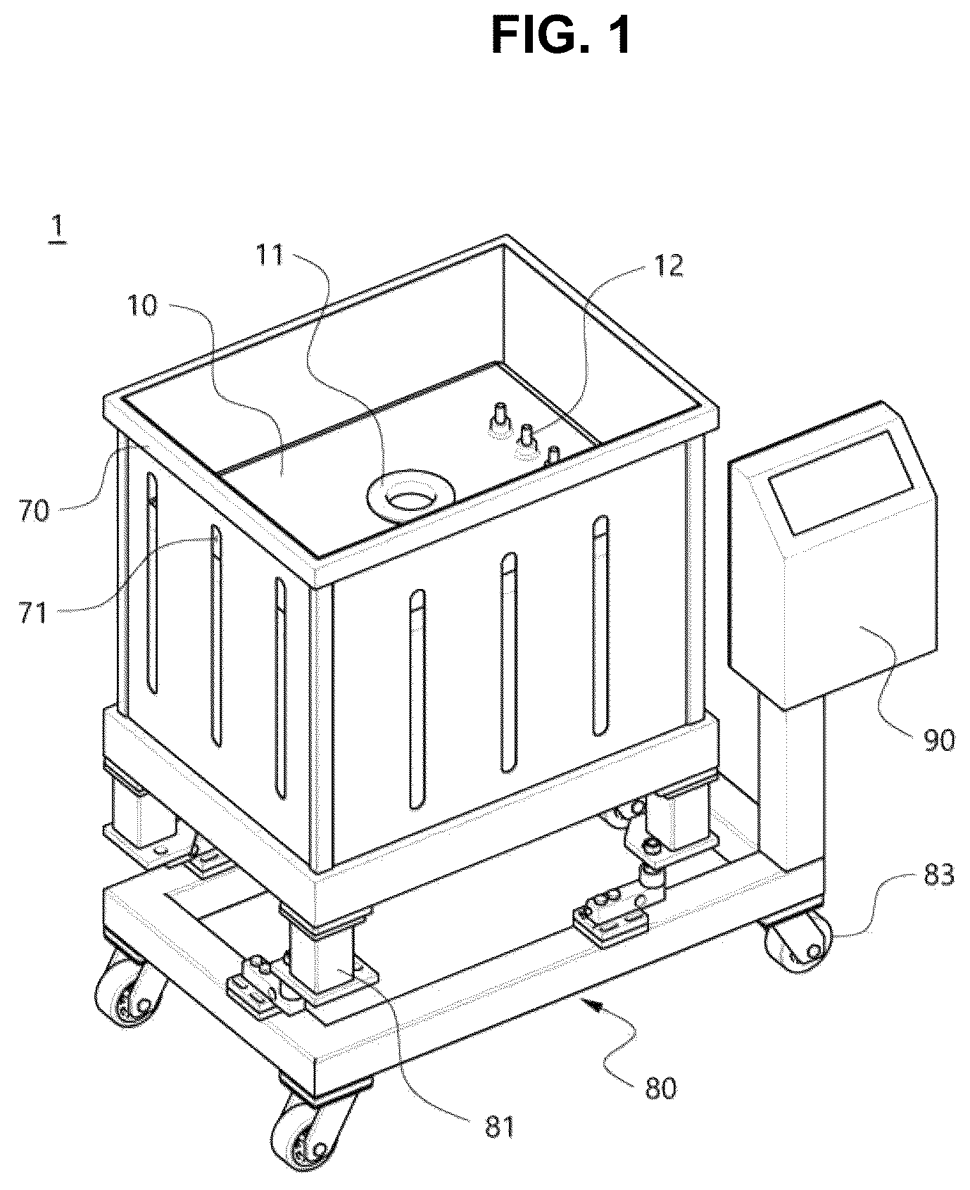 Patent US12350634 Figure 1 – Magnetic mixer and magnetic mixing system