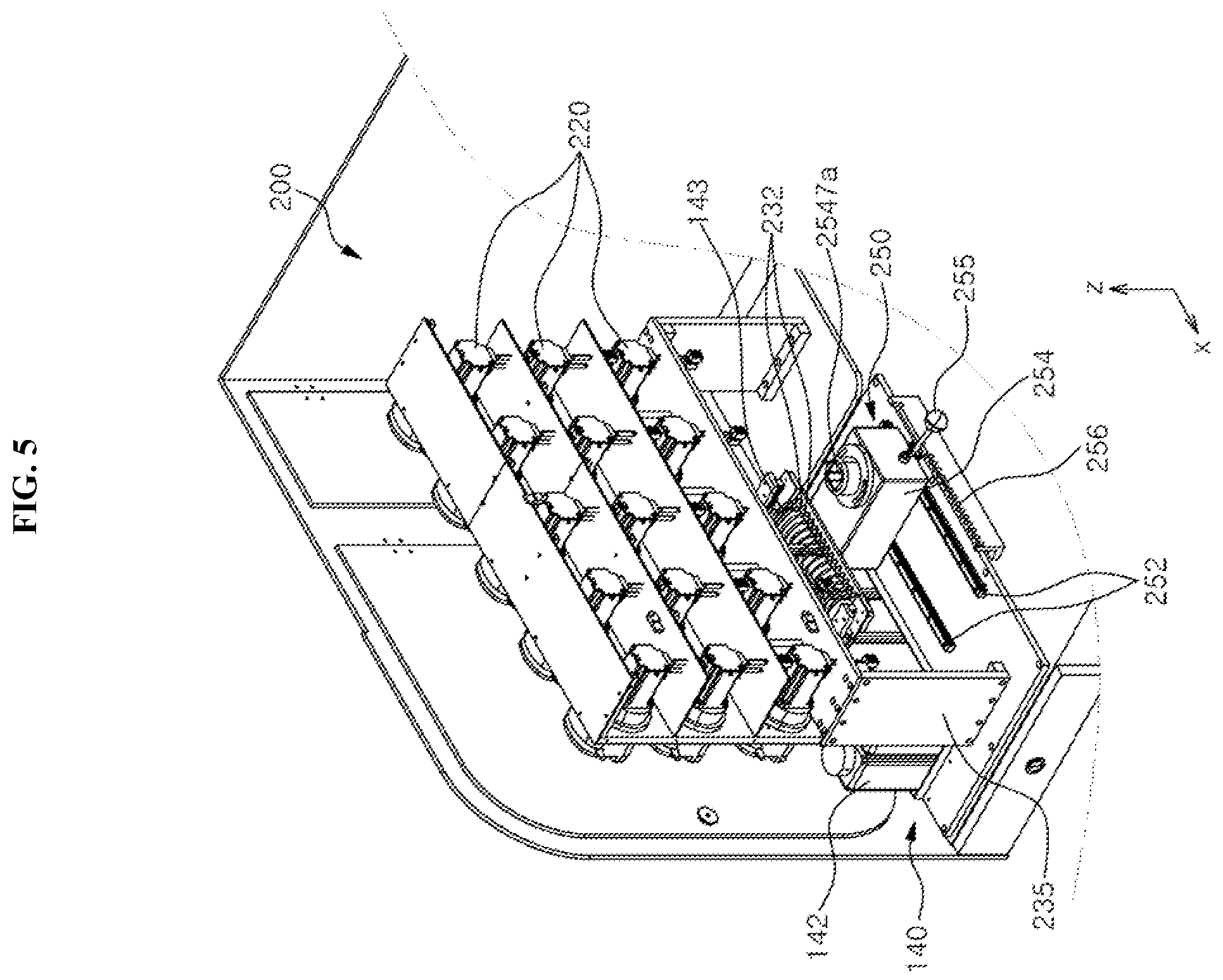 Patent US12350635 Figure 5 – Cosmetic manufacturing apparatus, control method of the same, and cosmetic manufacturing system