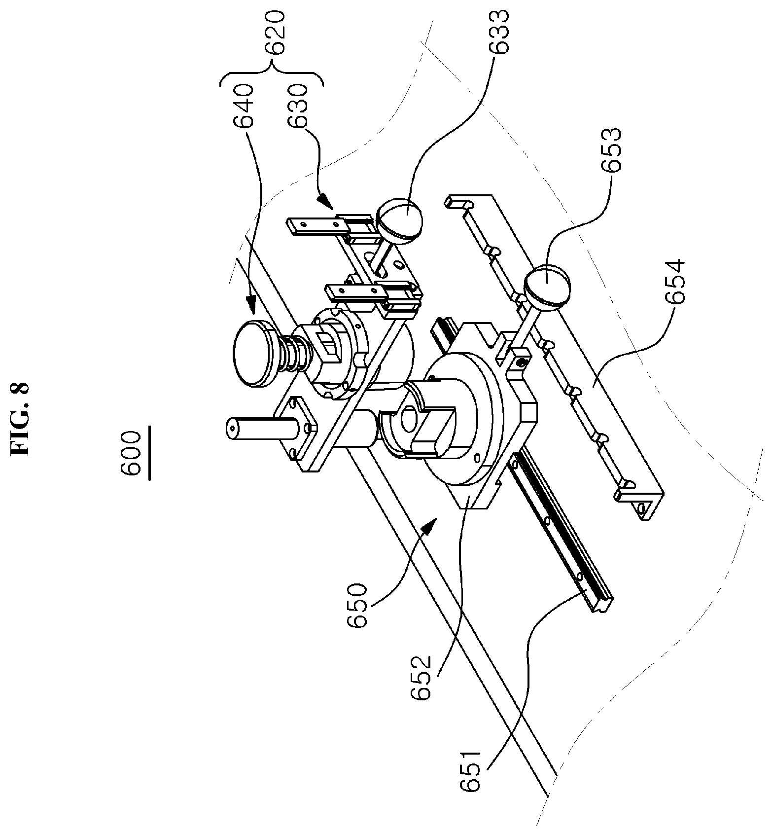 Patent US12350635 Figure 8 – Cosmetic manufacturing apparatus, control method of the same, and cosmetic manufacturing system