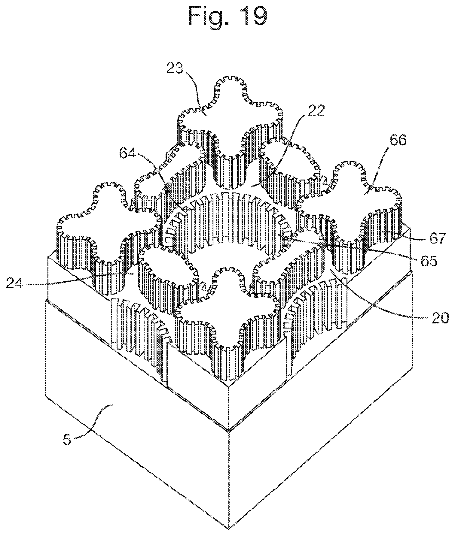 Patent US12350637 Figure 10 – Formation of array of membranes and apparatus therefor