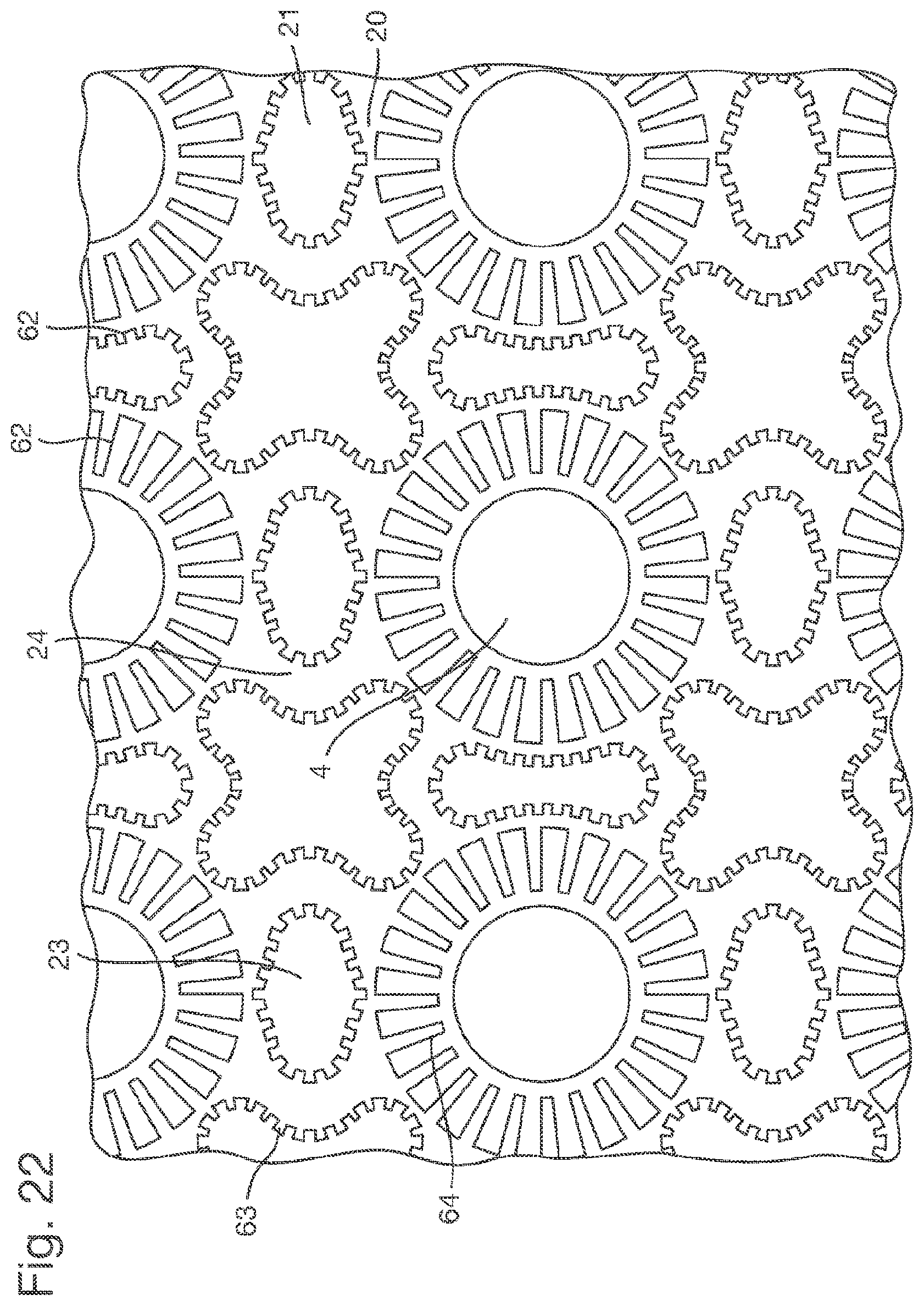 Patent US12350637 Figure 13 – Formation of array of membranes and apparatus therefor