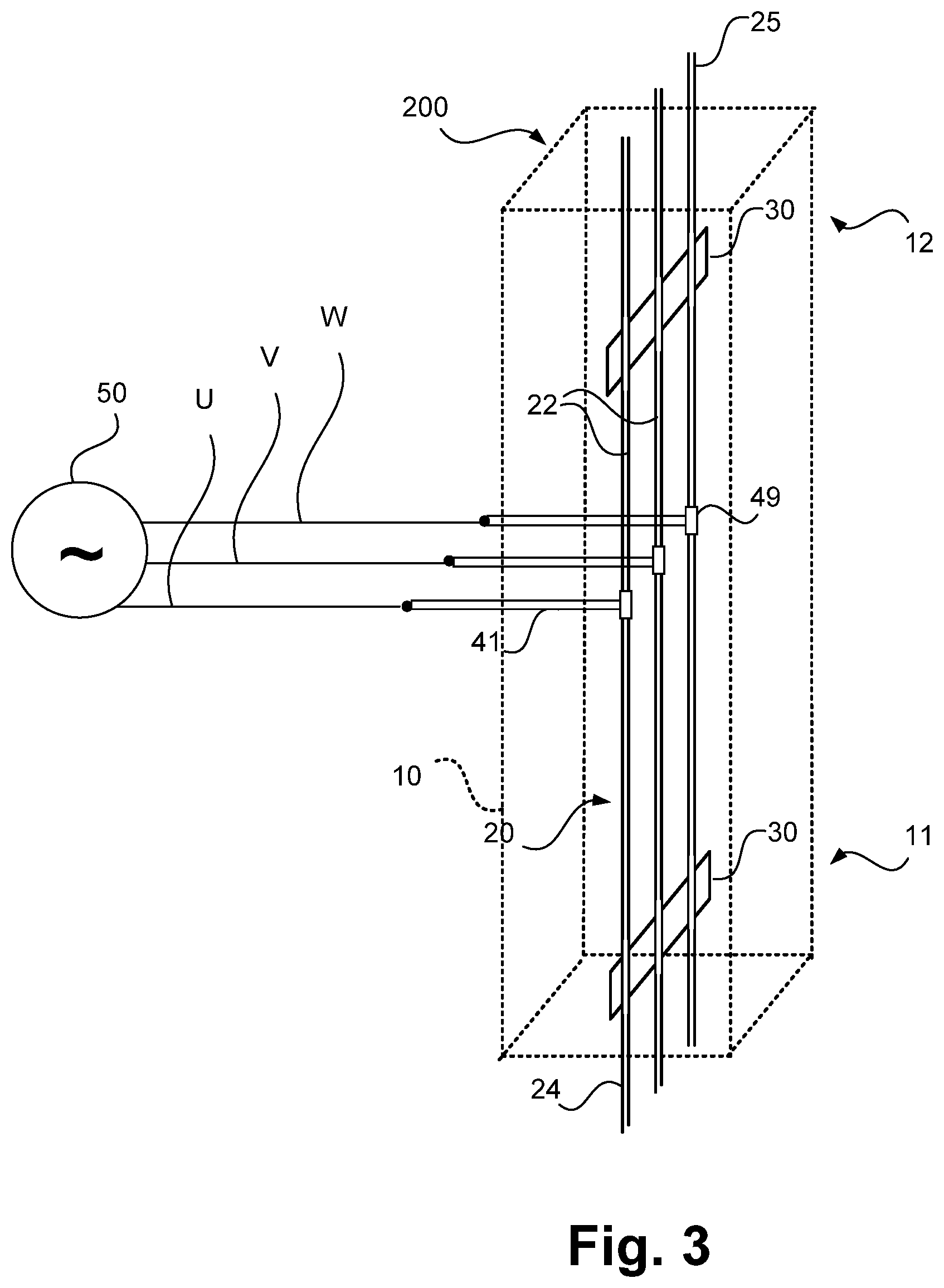 Patent US12350638 Figure 3 – Reactor and method for carrying out a chemical reaction