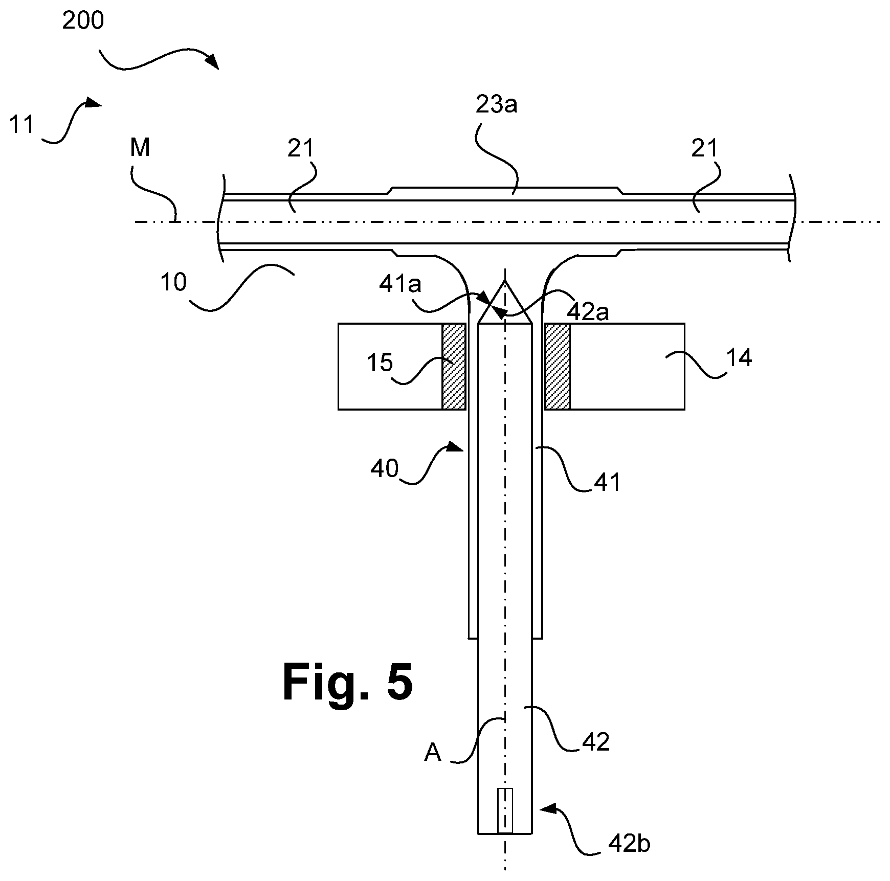 Patent US12350638 Figure 5 – Reactor and method for carrying out a chemical reaction