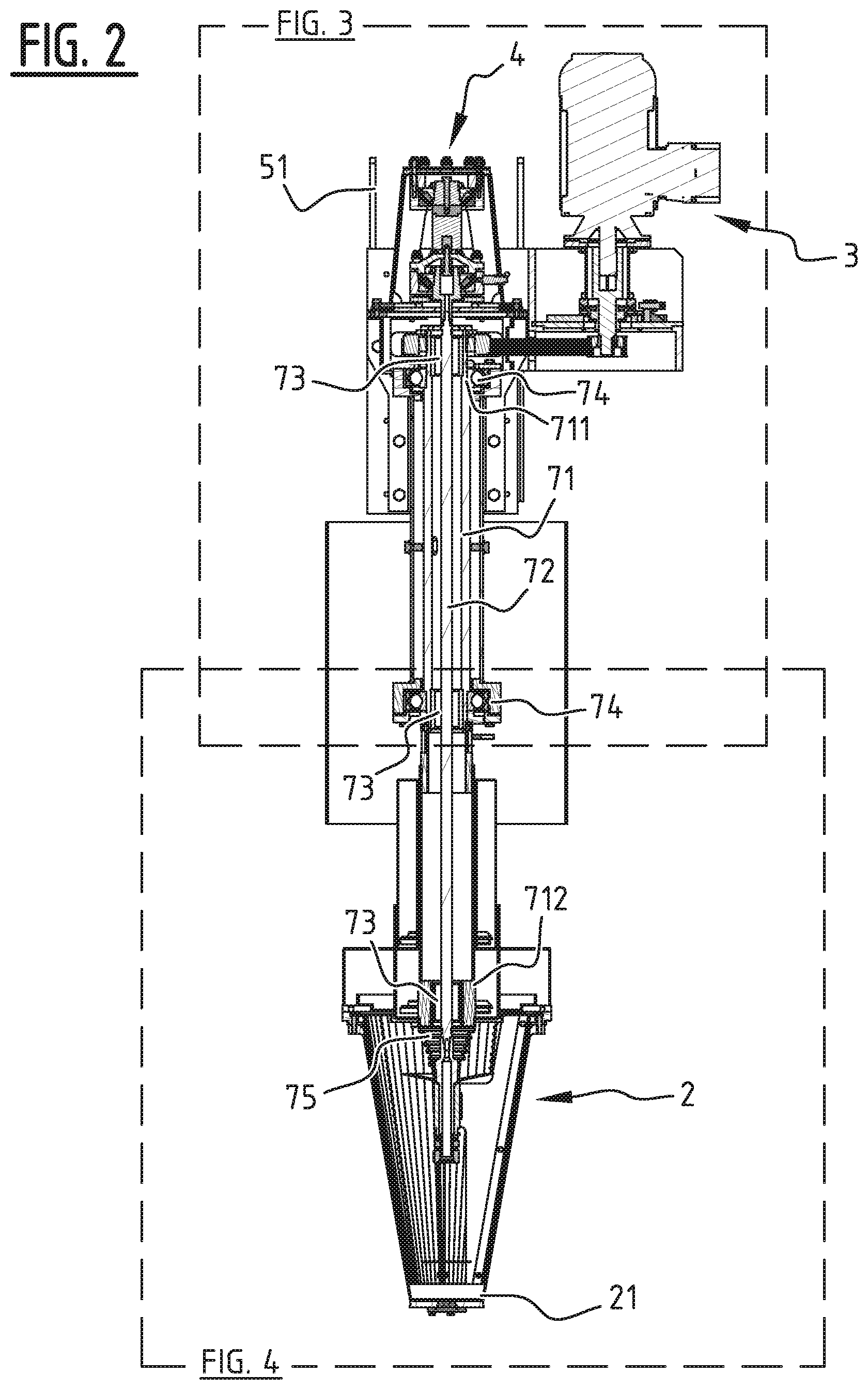 Patent US12350640 Figure 2 – Apparatus for producing prills