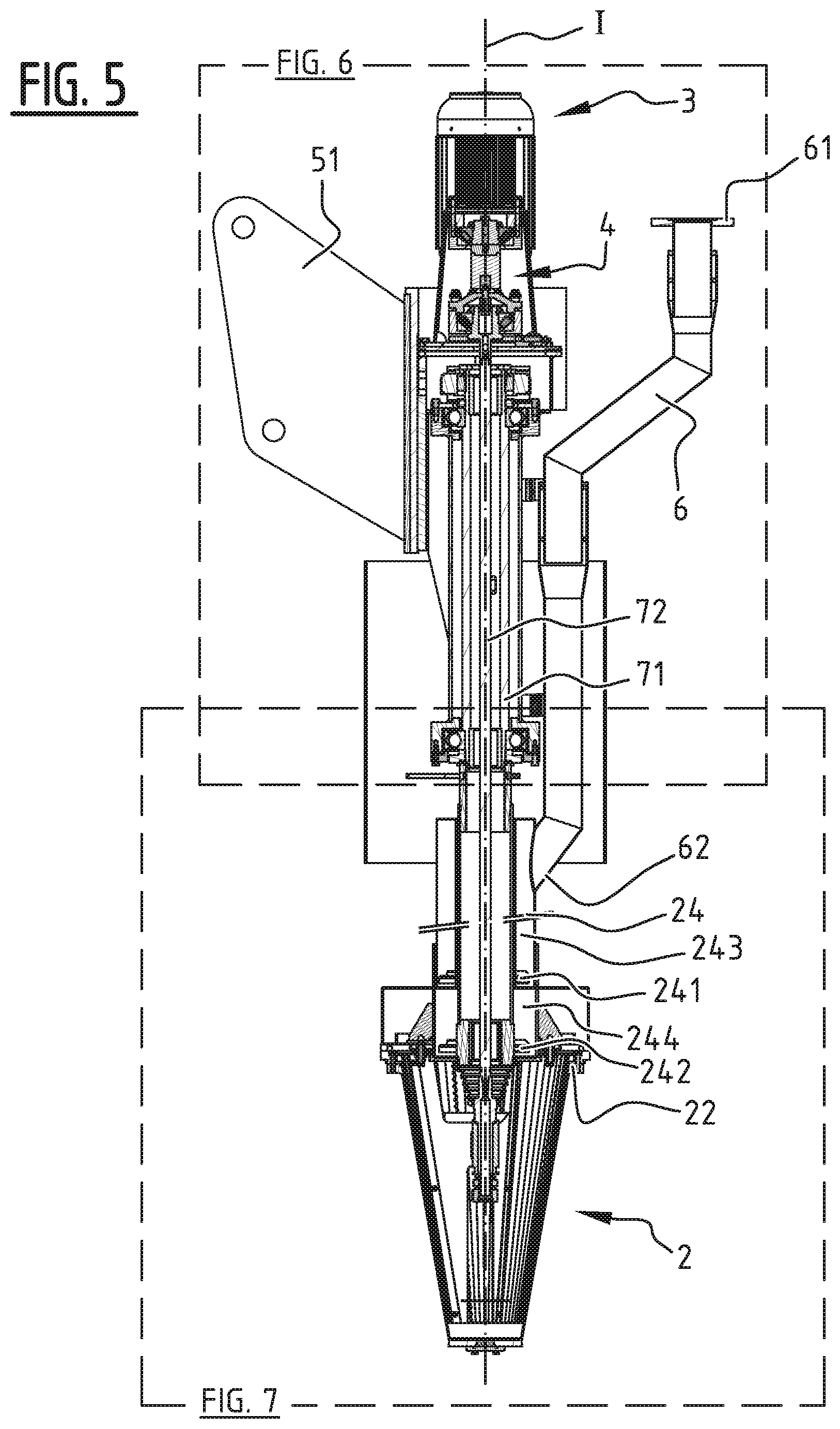 Patent US12350640 Figure 5 – Apparatus for producing prills