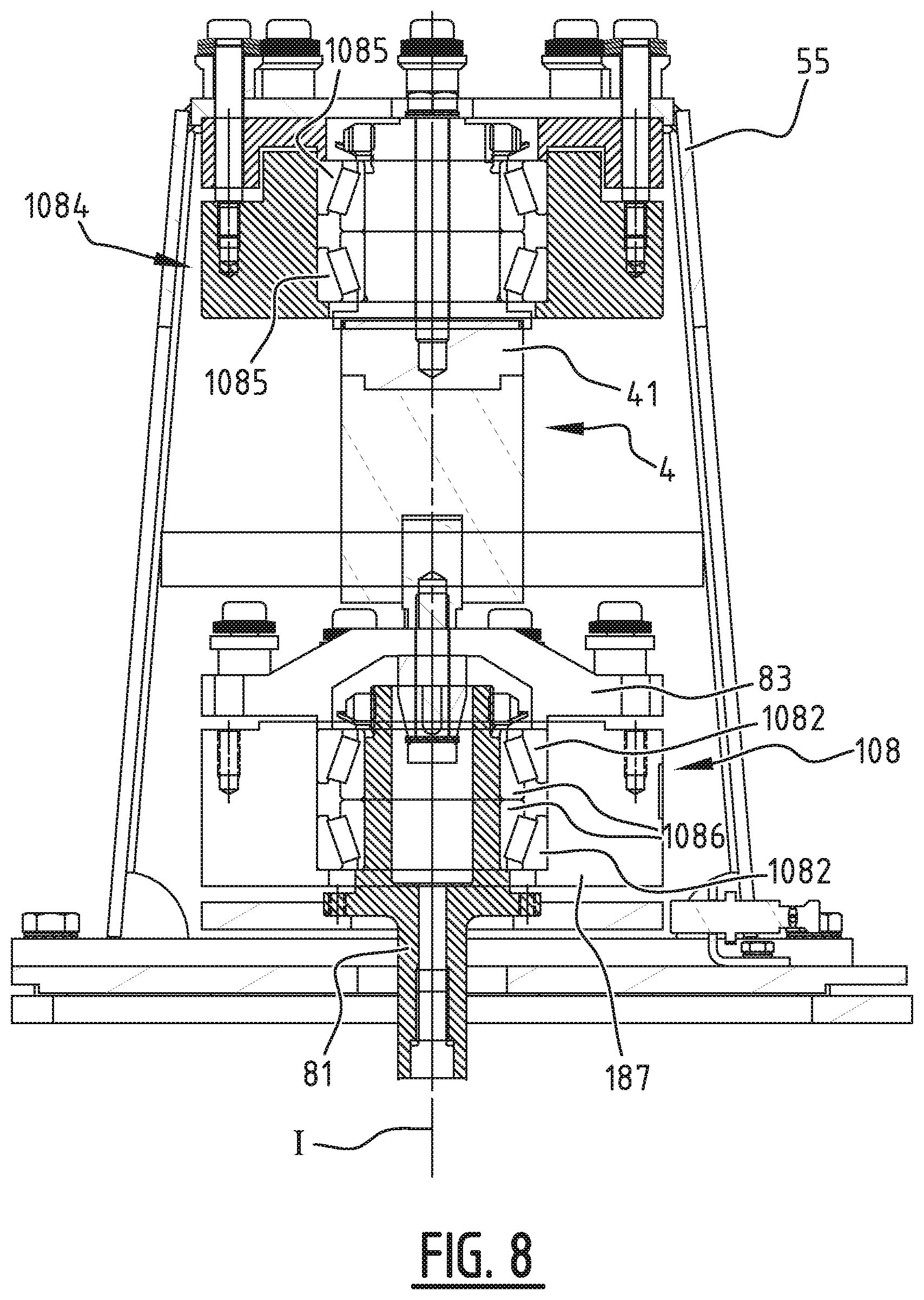 Patent US12350640 Figure 8 – Apparatus for producing prills