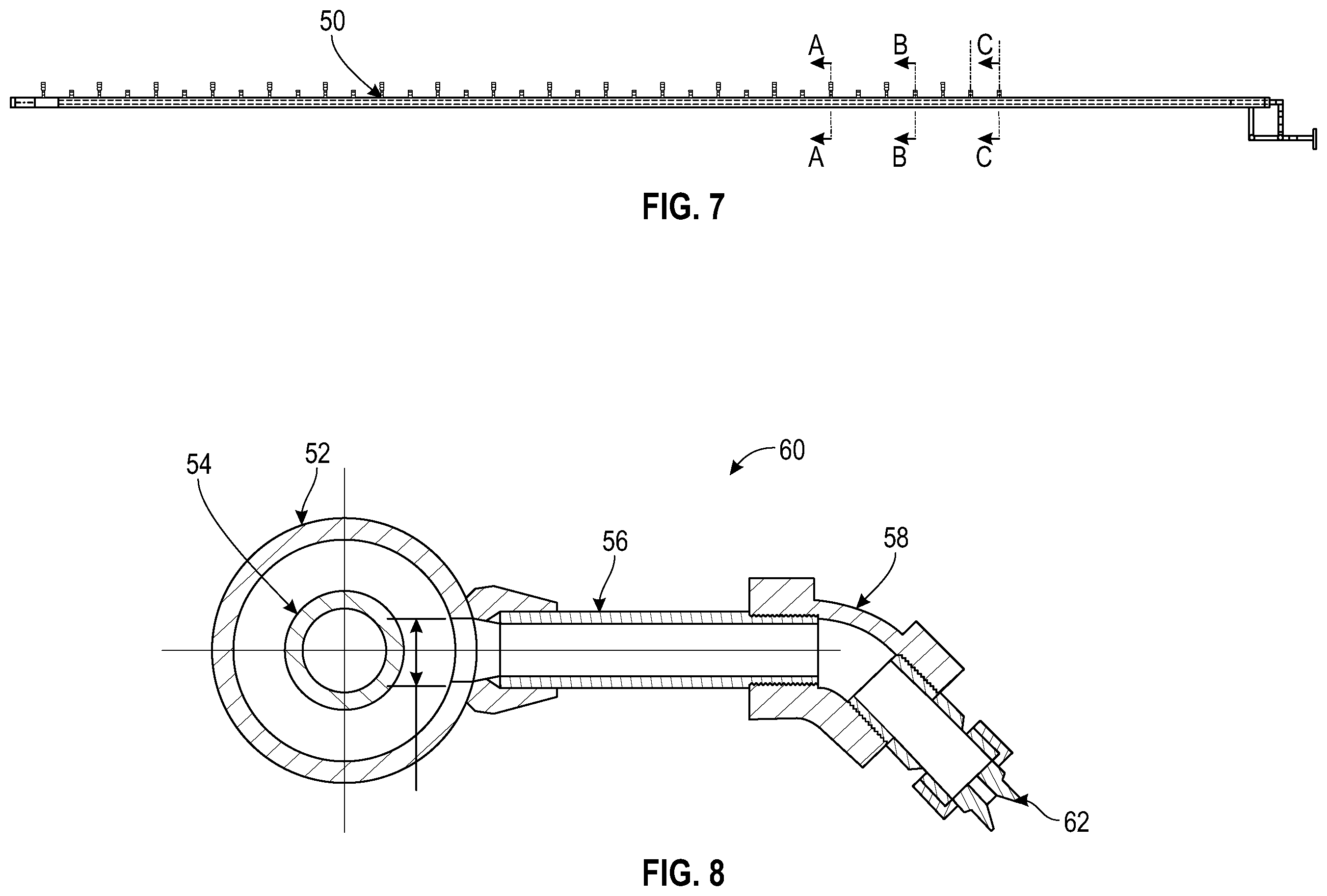 Patent US12350642 Figure 6 – Single pass header for generating sulfur seed particles and enlarging sulfur granules, and method of using the same