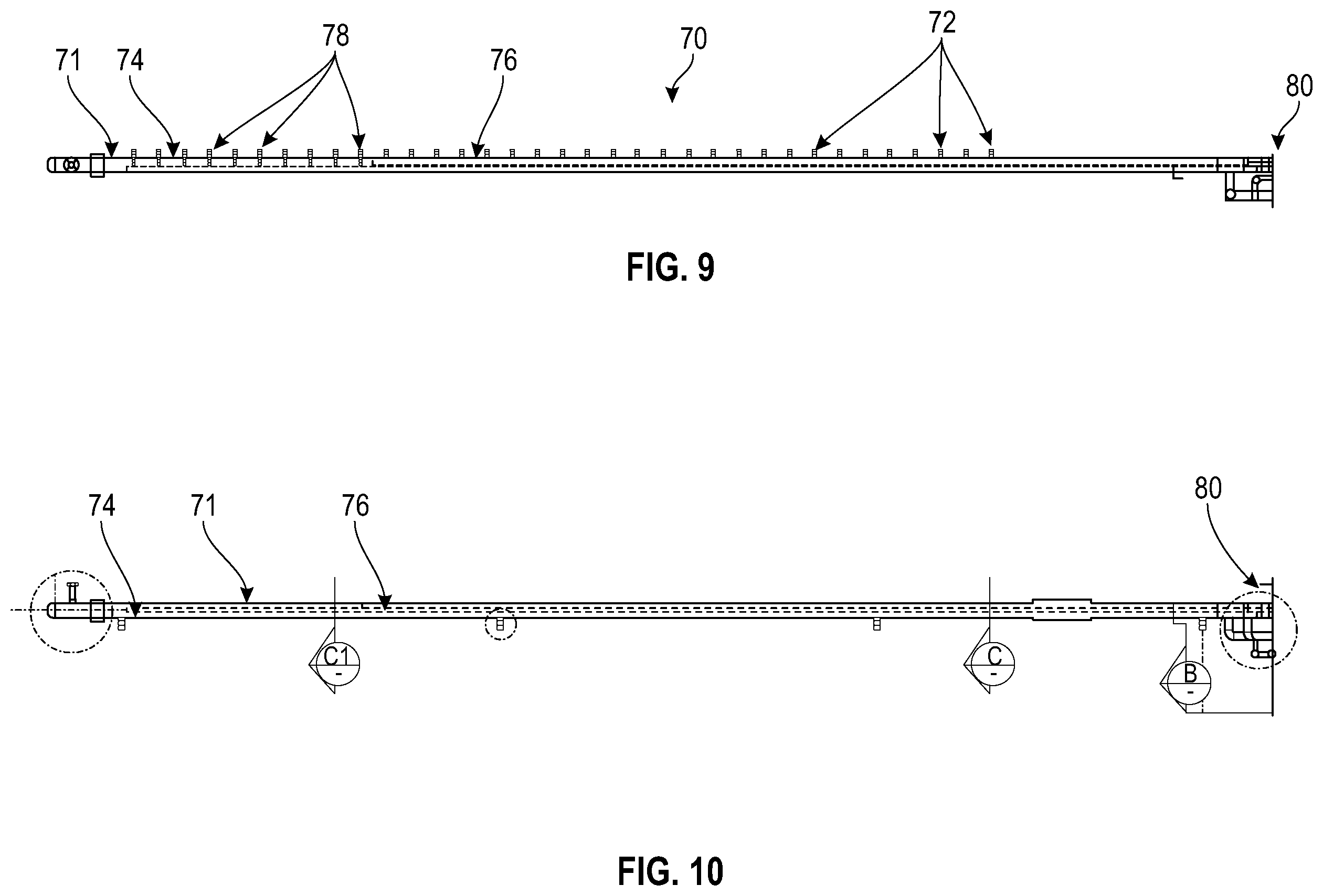 Patent US12350642 Figure 7 – Single pass header for generating sulfur seed particles and enlarging sulfur granules, and method of using the same
