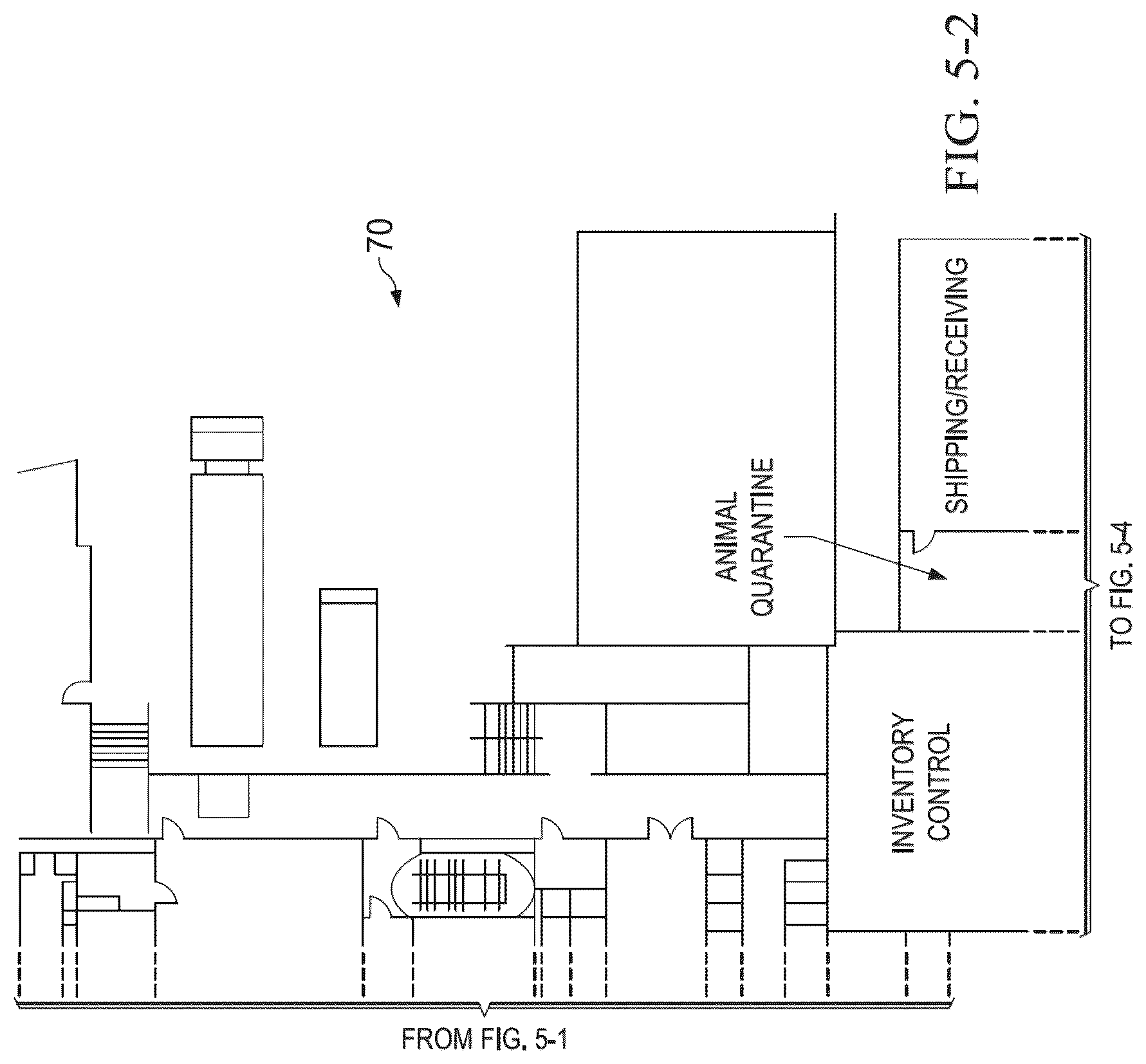 Patent US12350660 Figure 7 – Modular, self-contained, mobile clean room