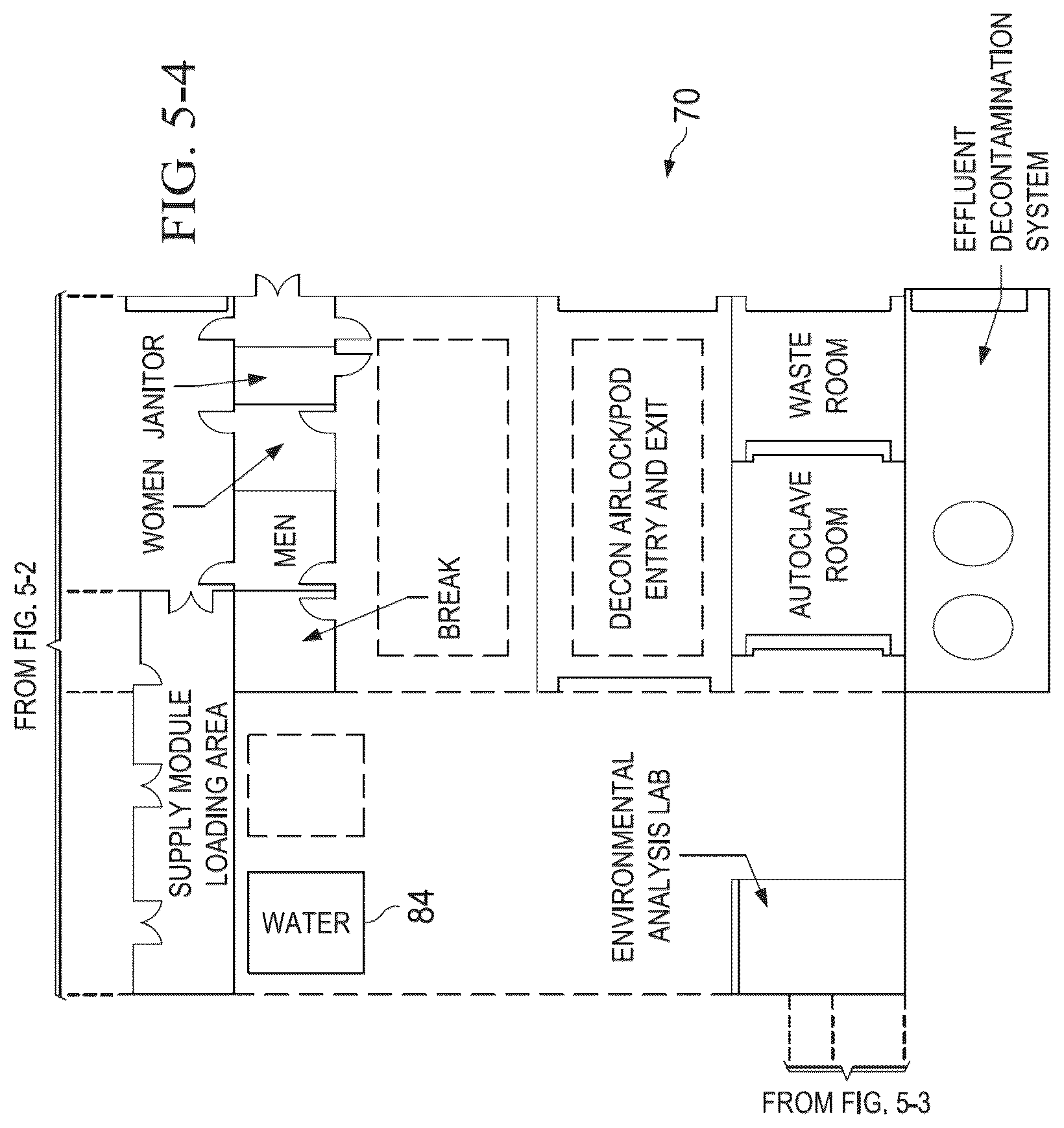 Patent US12350660 Figure 9 – Modular, self-contained, mobile clean room