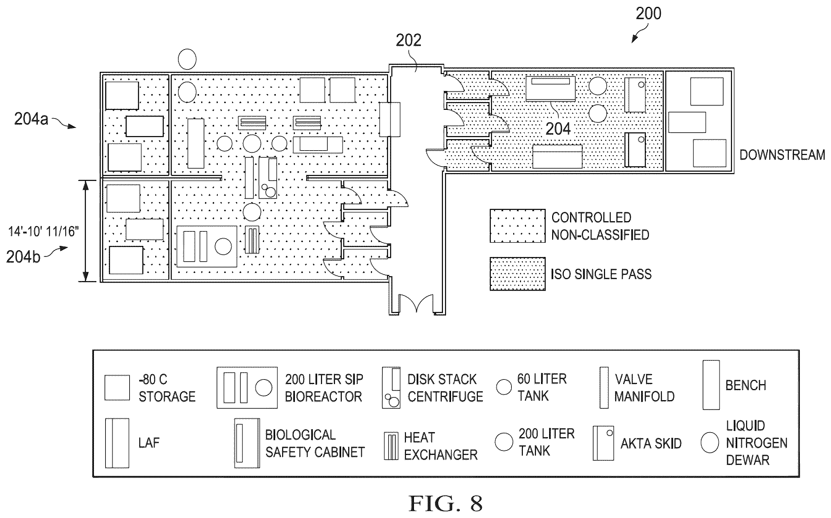 Patent US12350660 Figure 12 – Modular, self-contained, mobile clean room