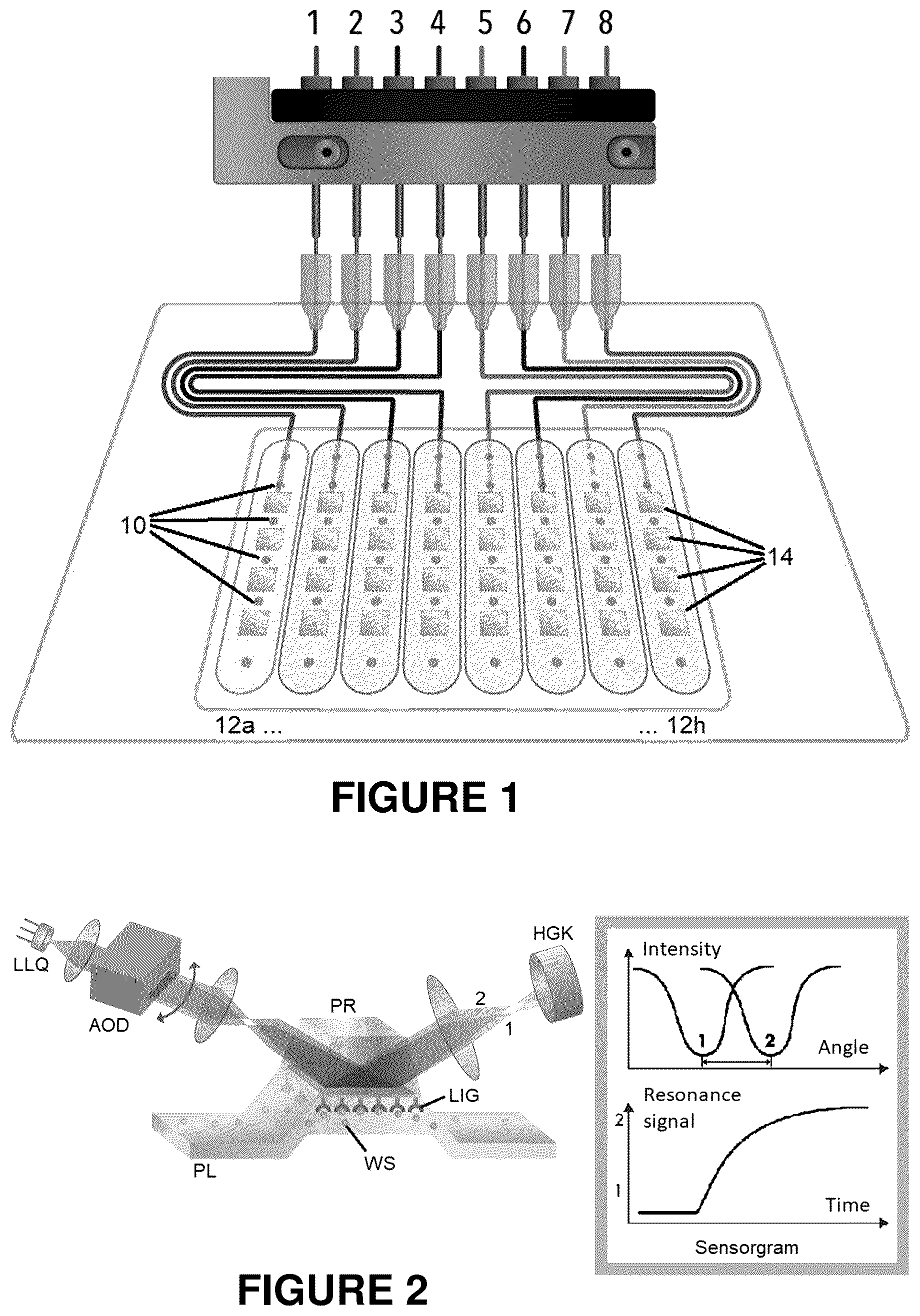 Patent US12350661 Figure 1 – Operation of a microfluidic device in the analysis of sample substances