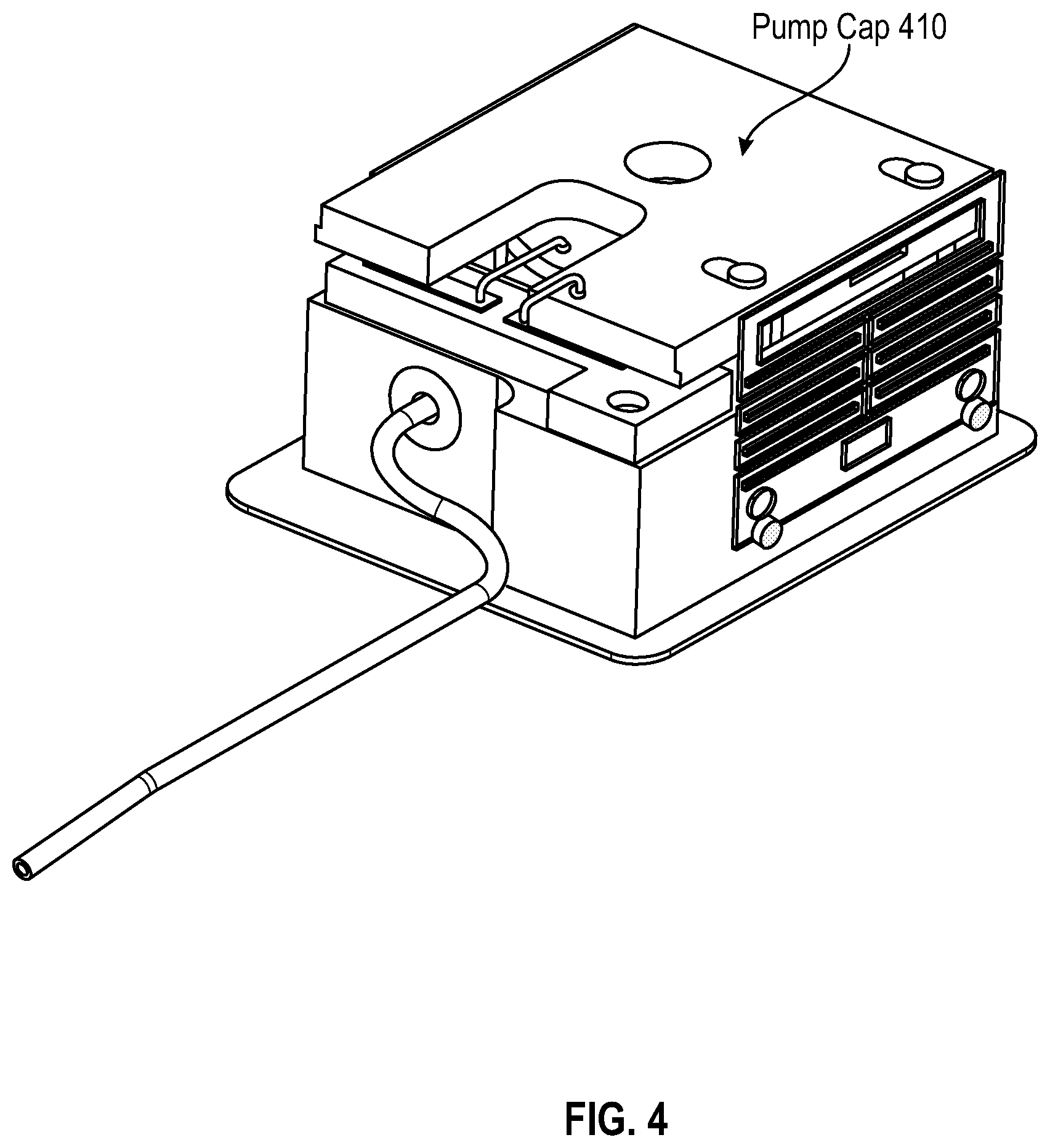 Patent US12350662 Figure 4 – Attachment method for microfluidic device