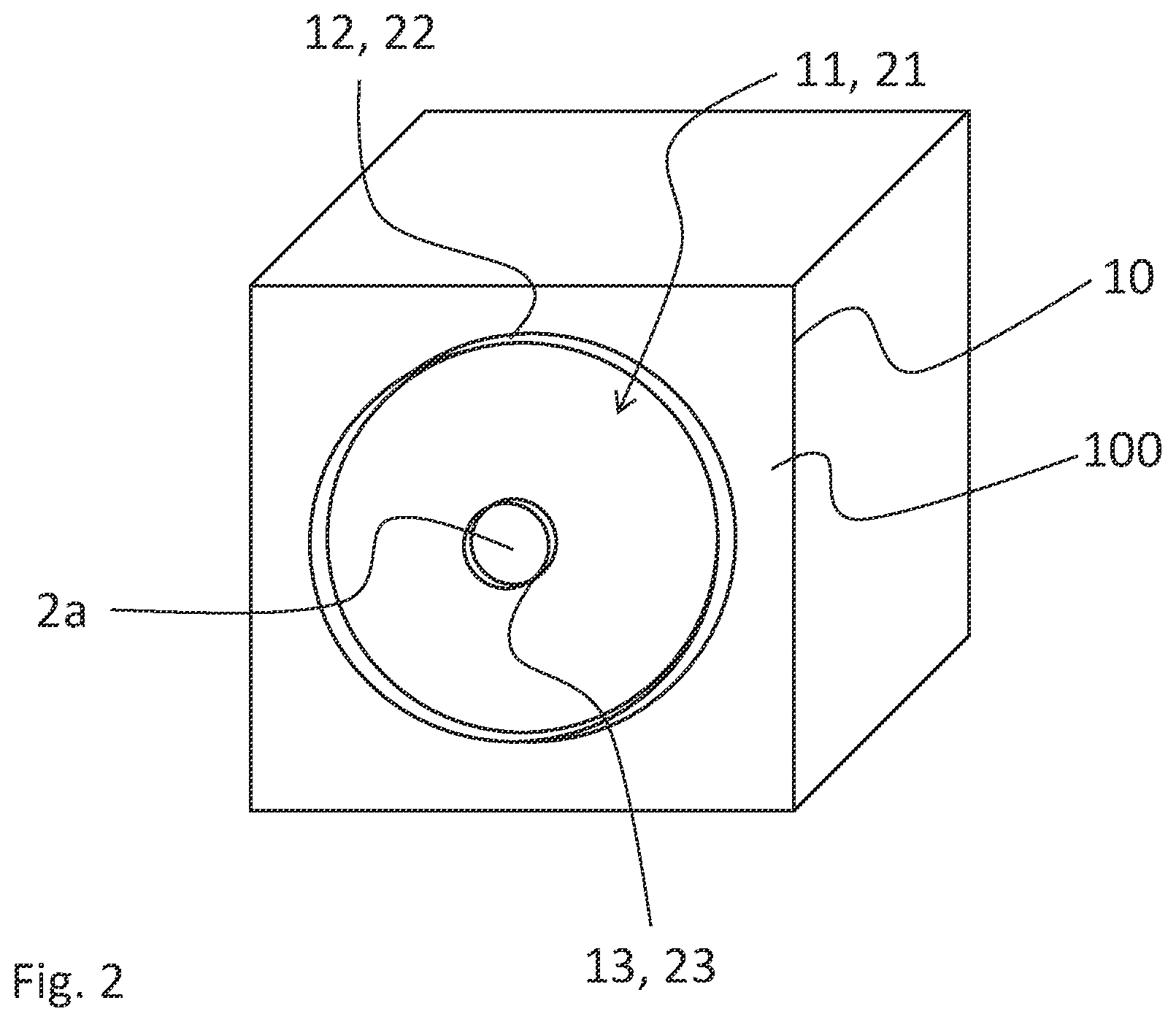 Patent US12350663 Figure 2 – Analyser, an analyser body and a sensor part