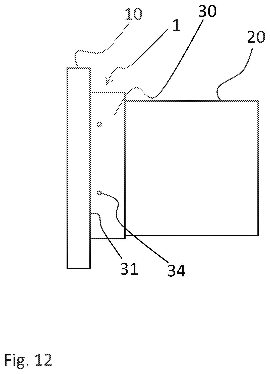 Patent US12350663 Figure 12 – Analyser, an analyser body and a sensor part