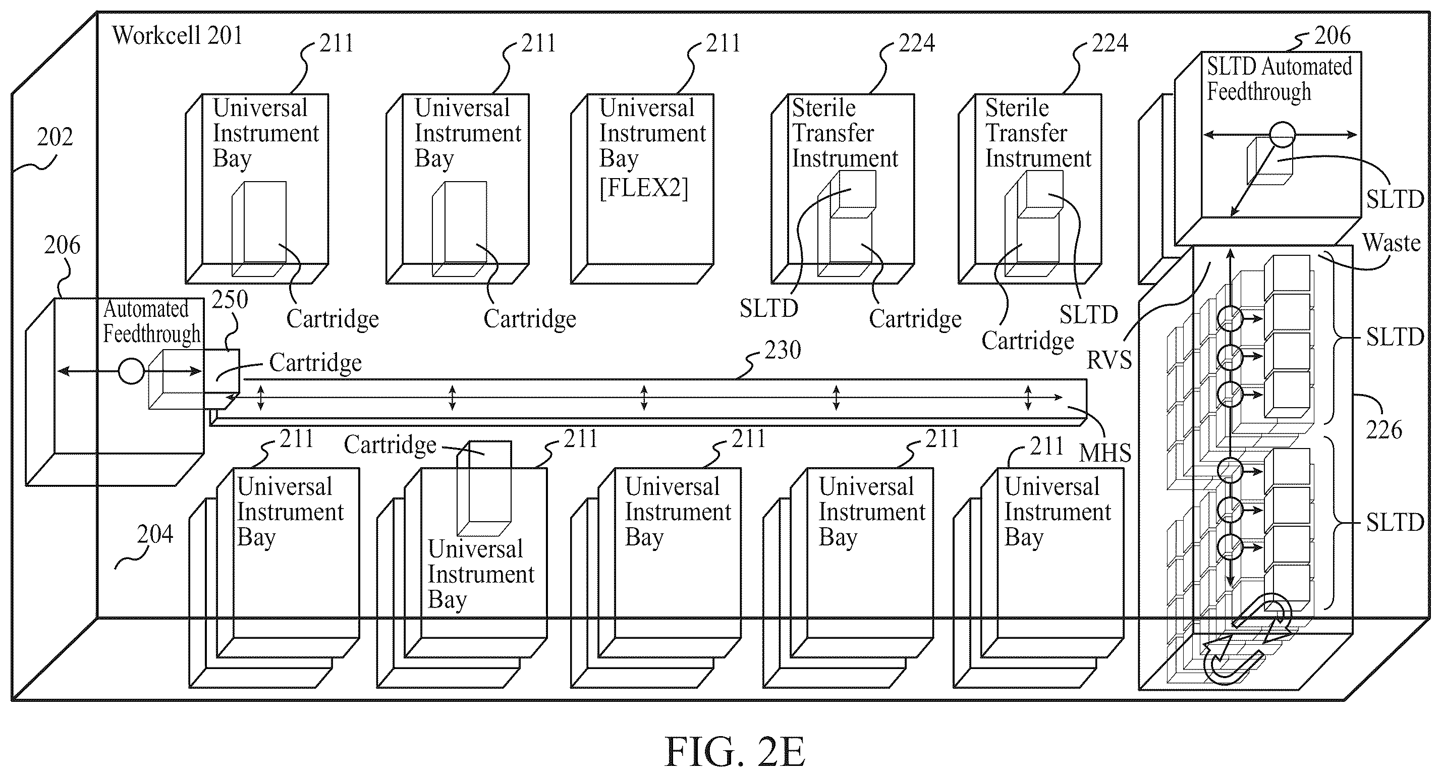 Patent US12350664 Figure 6 – Cartridges for cell processing