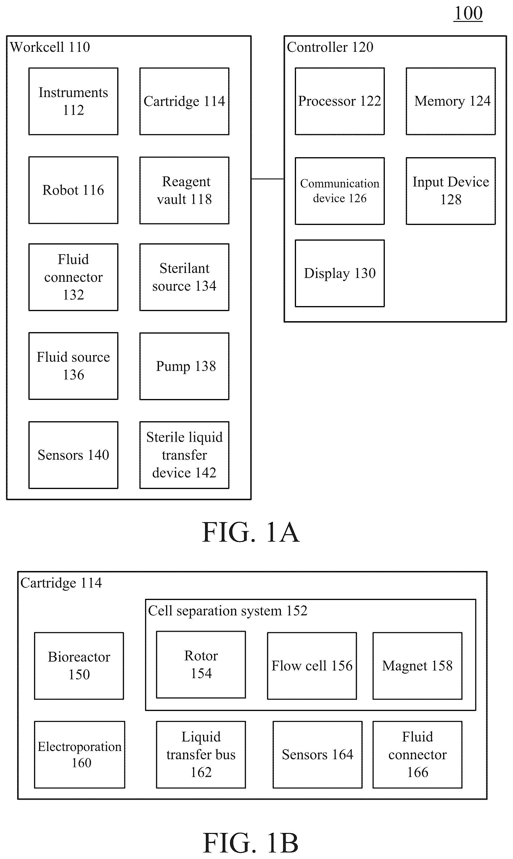 Patent US12350667 — Systems and methods for cell processing — Figure 1