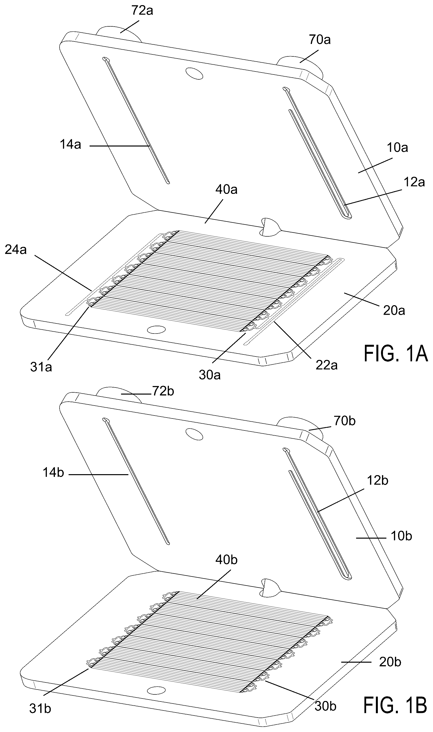 Patent US12350669 — Dual-depth thermoplastic microfluidic device and related systems and methods — Figure 1