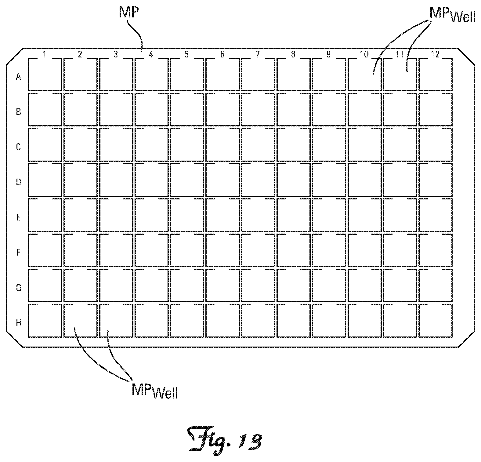 Patent US12350674 Figure 5 – Headspace eliminating microtiter plate lid and method of optically measuring well oxygen concentration through the lid