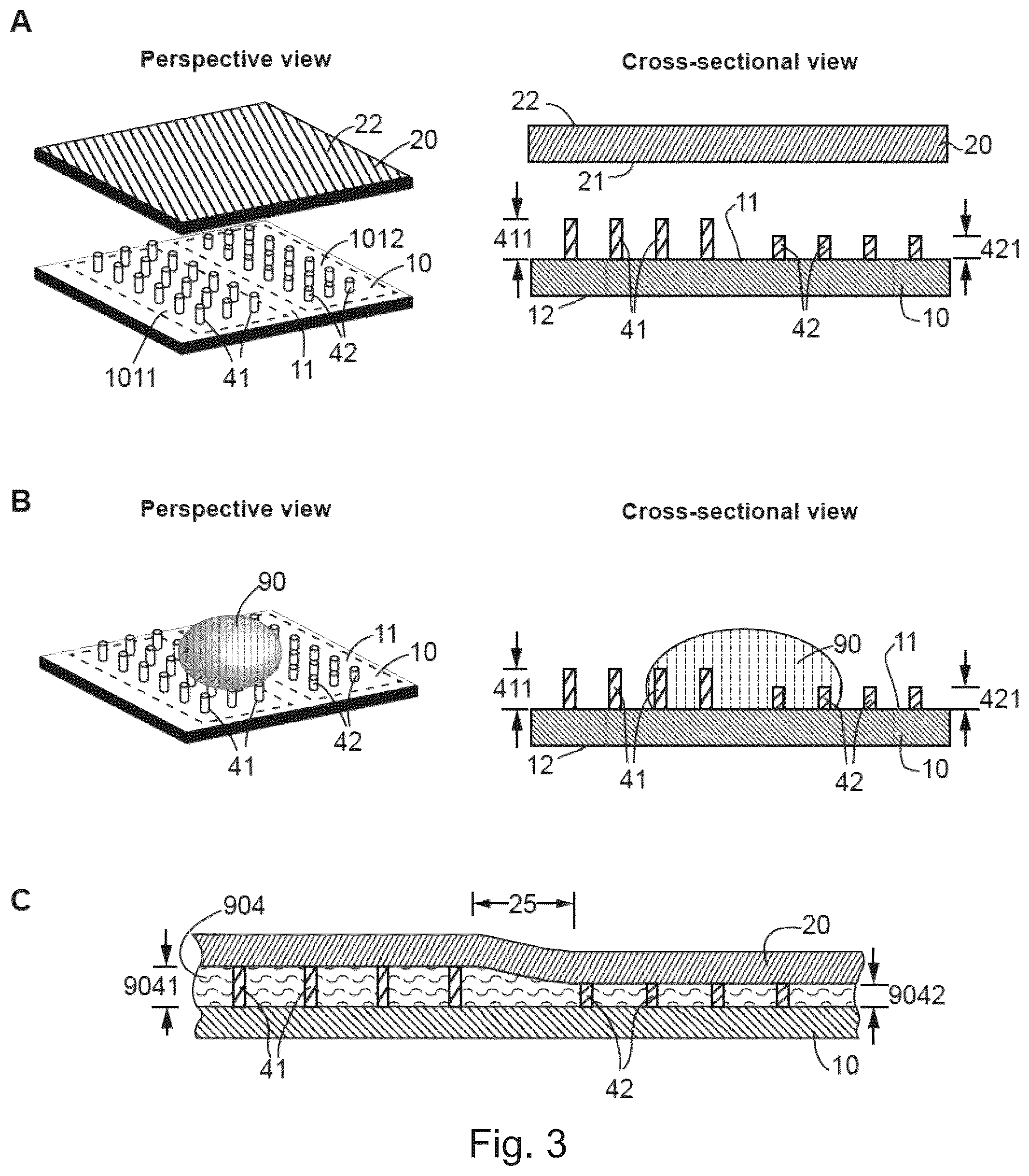 Patent US12350676 Figure 3 – Assay using sample thickness multiplexing
