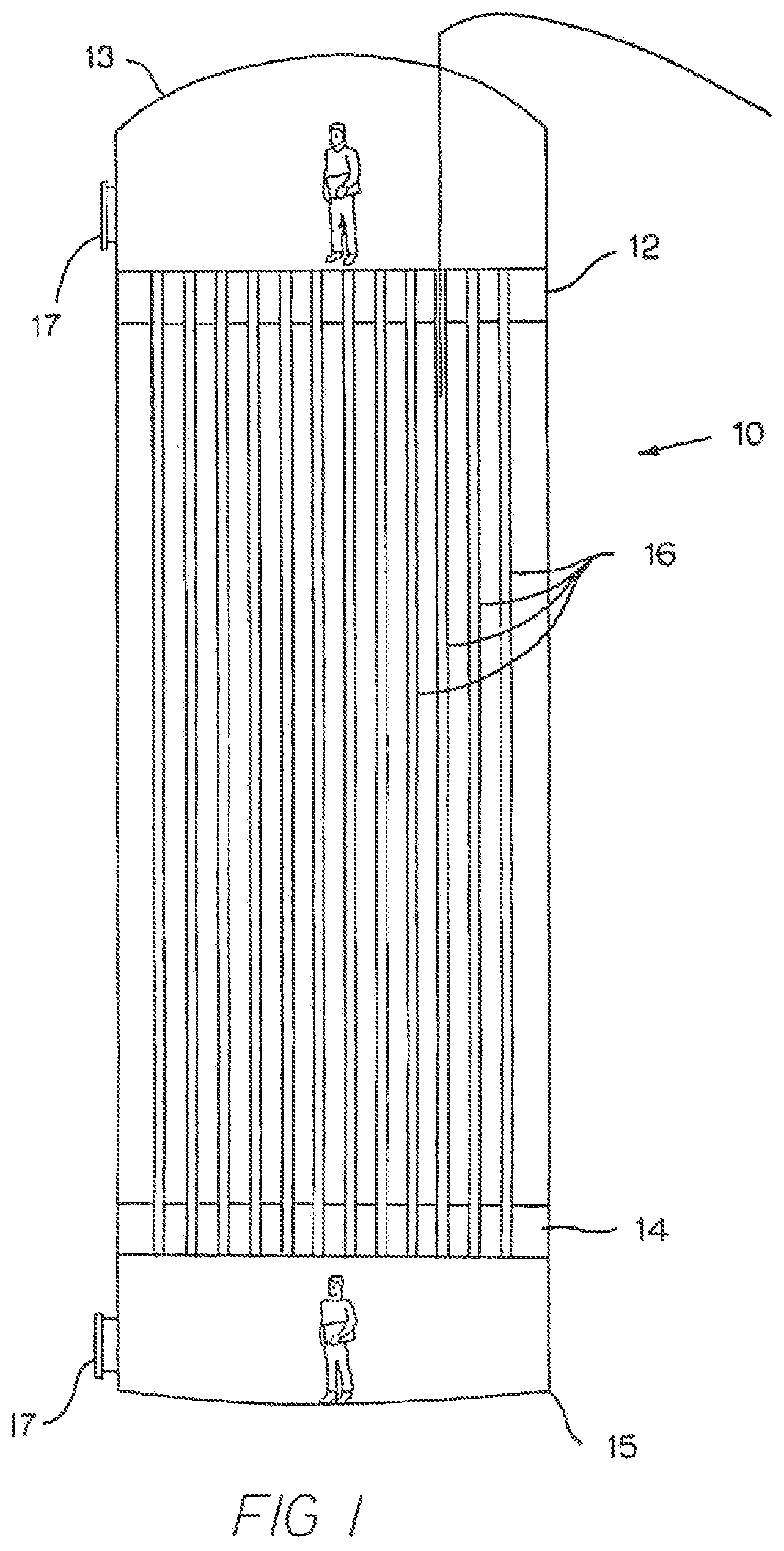 Patent US12350677 Figure 1 – Device for loading pellets into reactor tubes