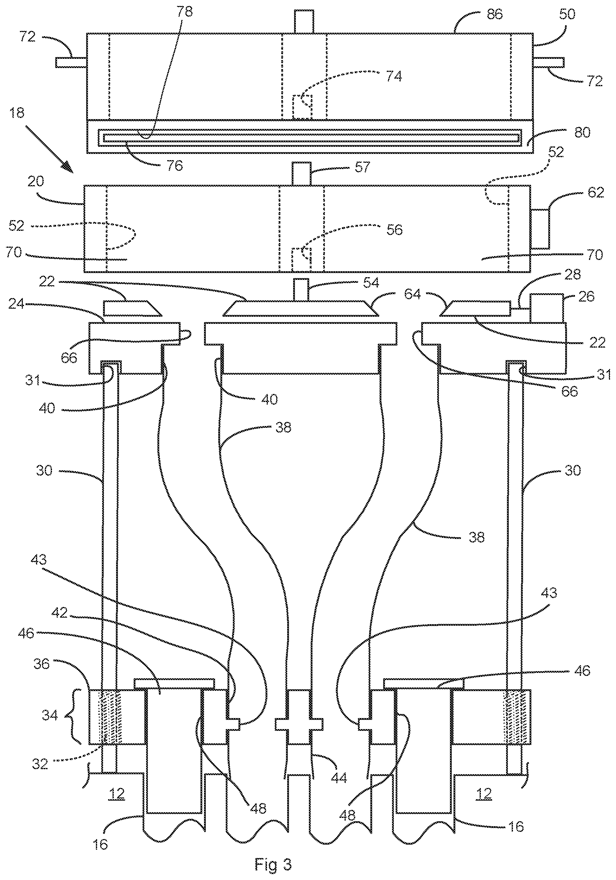 Patent US12350677 Figure 3 – Device for loading pellets into reactor tubes