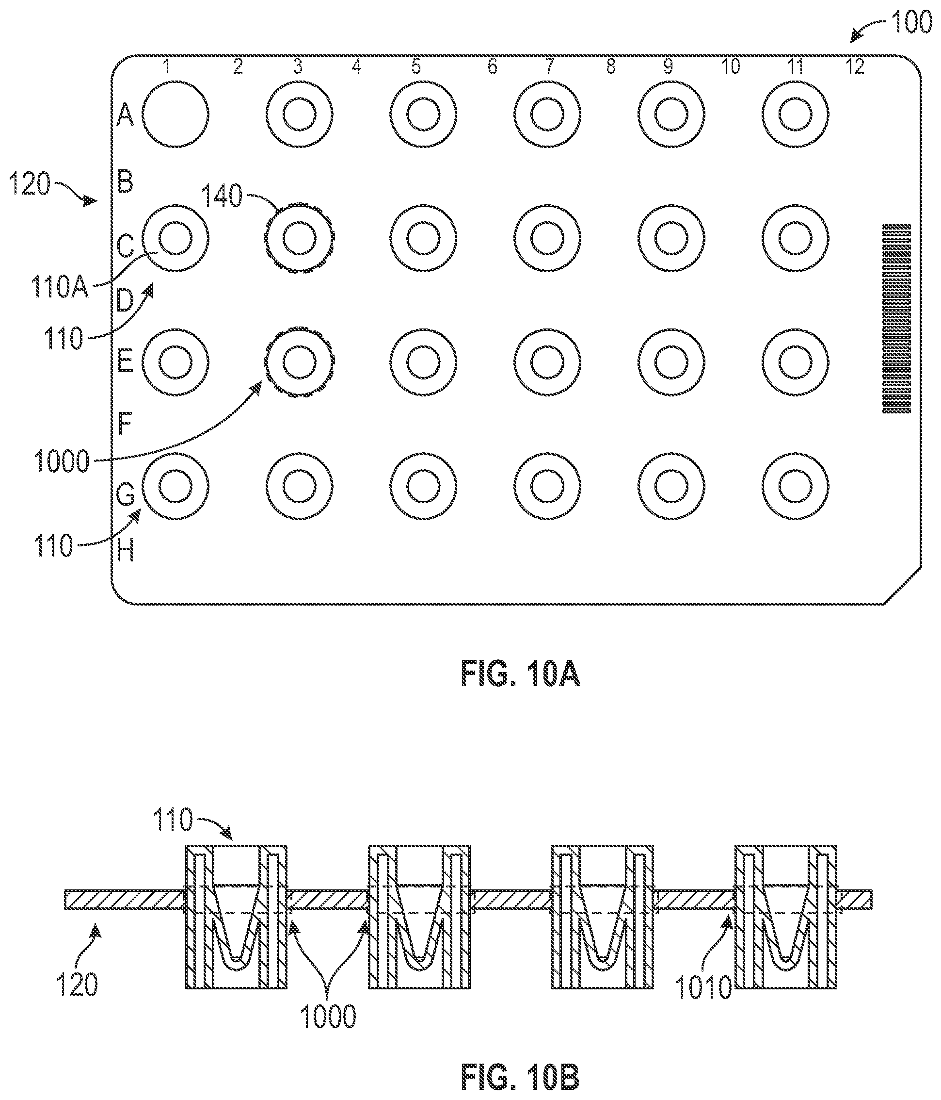 Patent US12350678 Figure 7 – Reagent storage devices and methods for same
