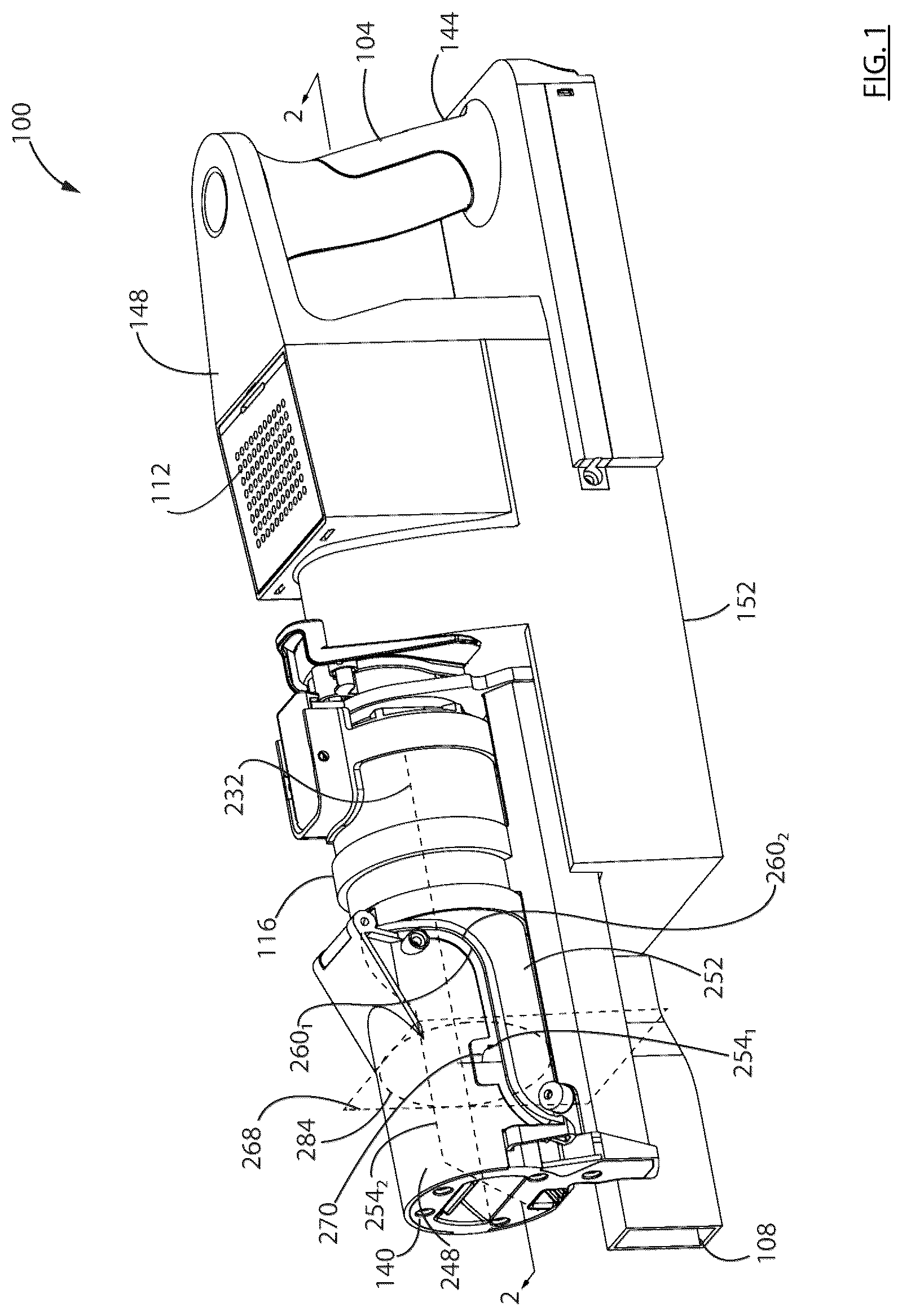 Patent US12350689 Figure 1 – Surface cleaning apparatus