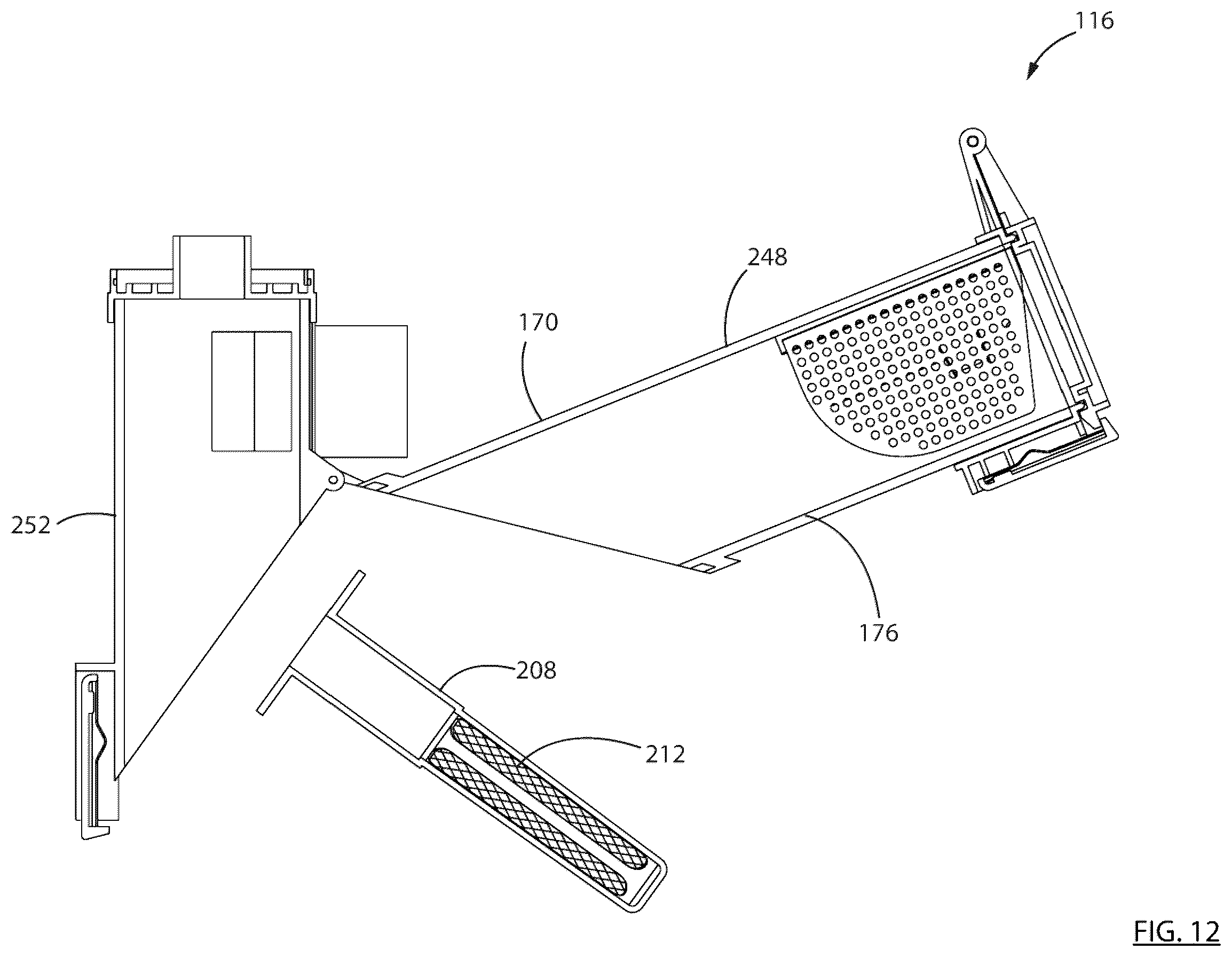 Patent US12350689 Figure 12 – Surface cleaning apparatus