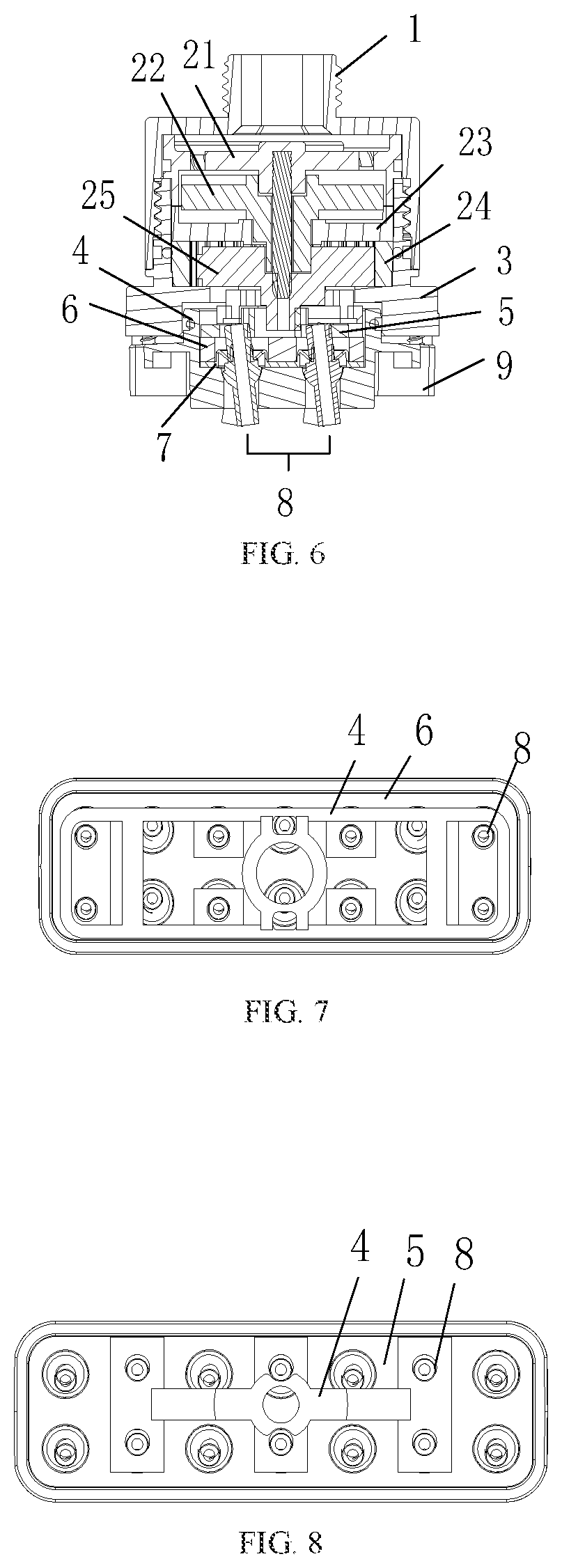 Patent US12350690 Figure 3 – Water outlet structure assembly