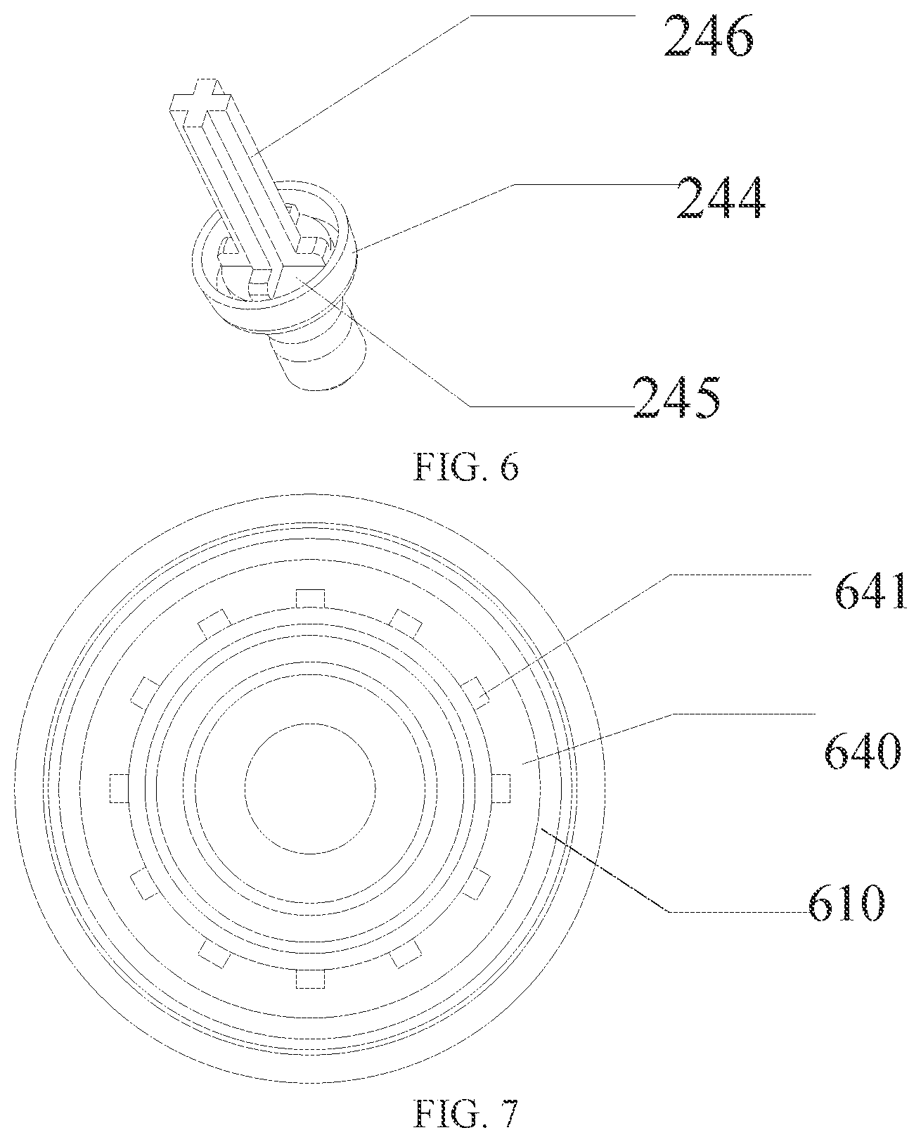 Patent US12350691 Figure 6 – Bottom-fillable spray bottle