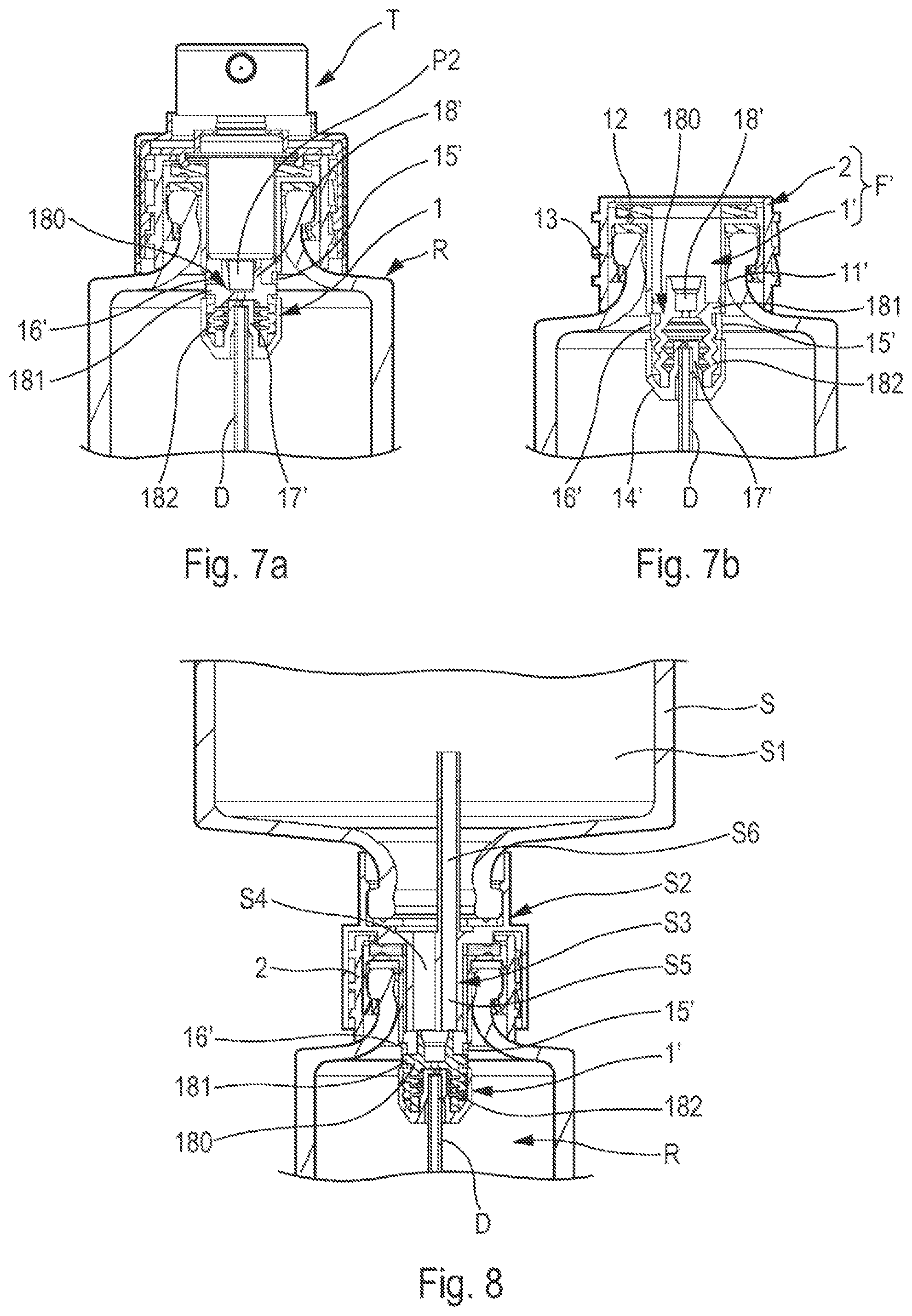 Patent US12350692 Figure 4 – Fluid product dispenser