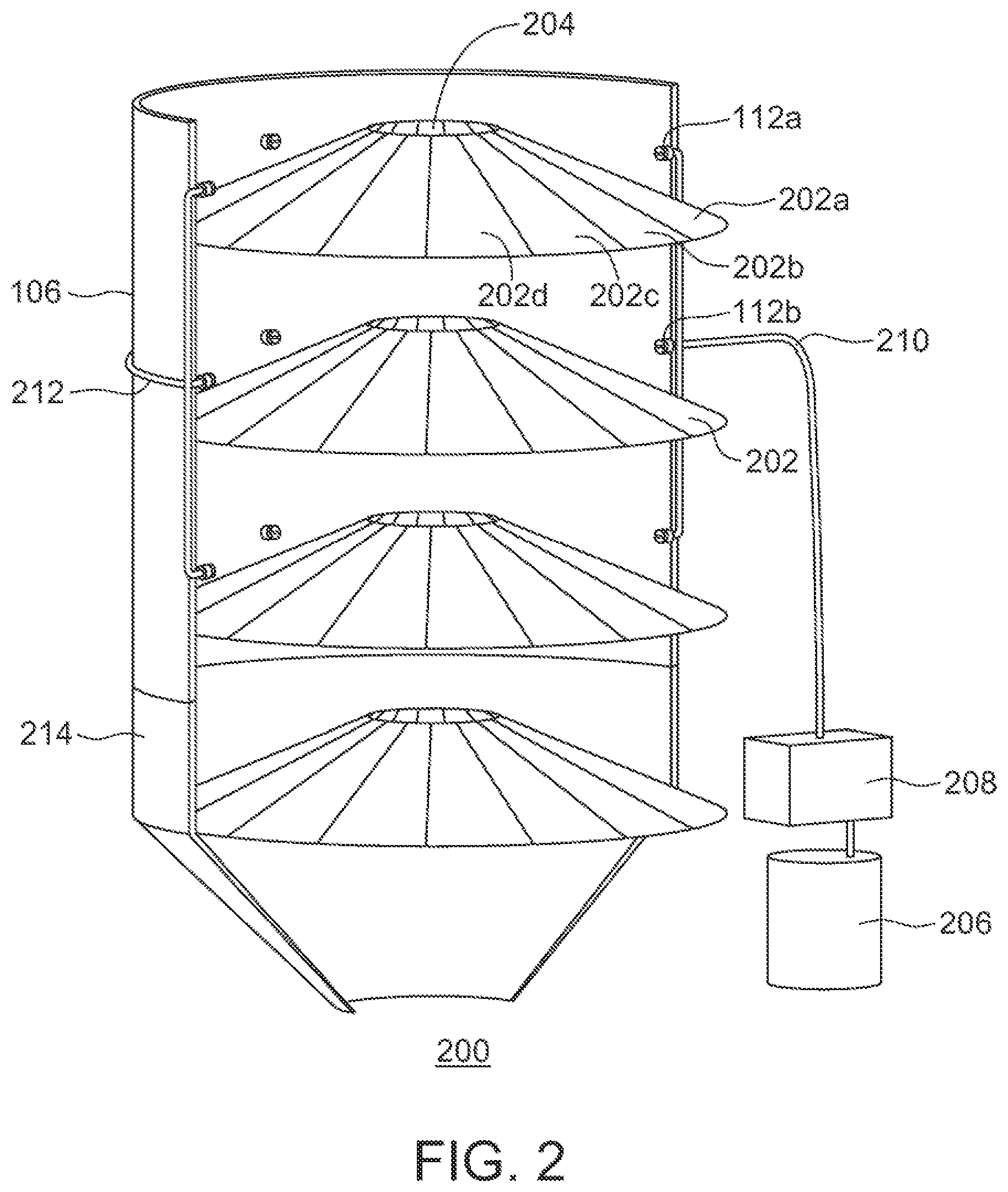 Patent US12350694 Figure 2 – System for applying a fluid to a chain or cable