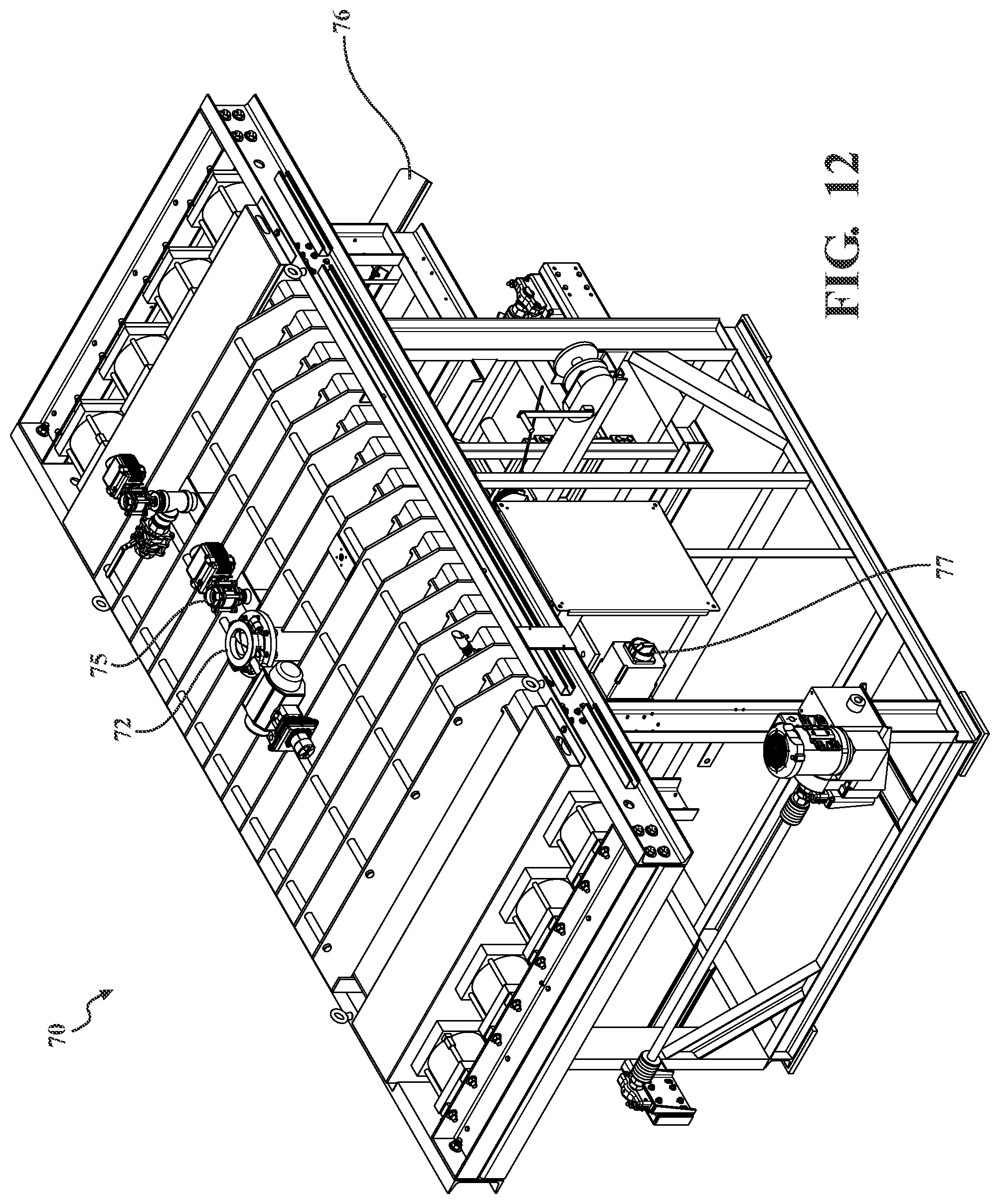 Patent US12350695 Figure 10 – Pallet coating waste recovery system