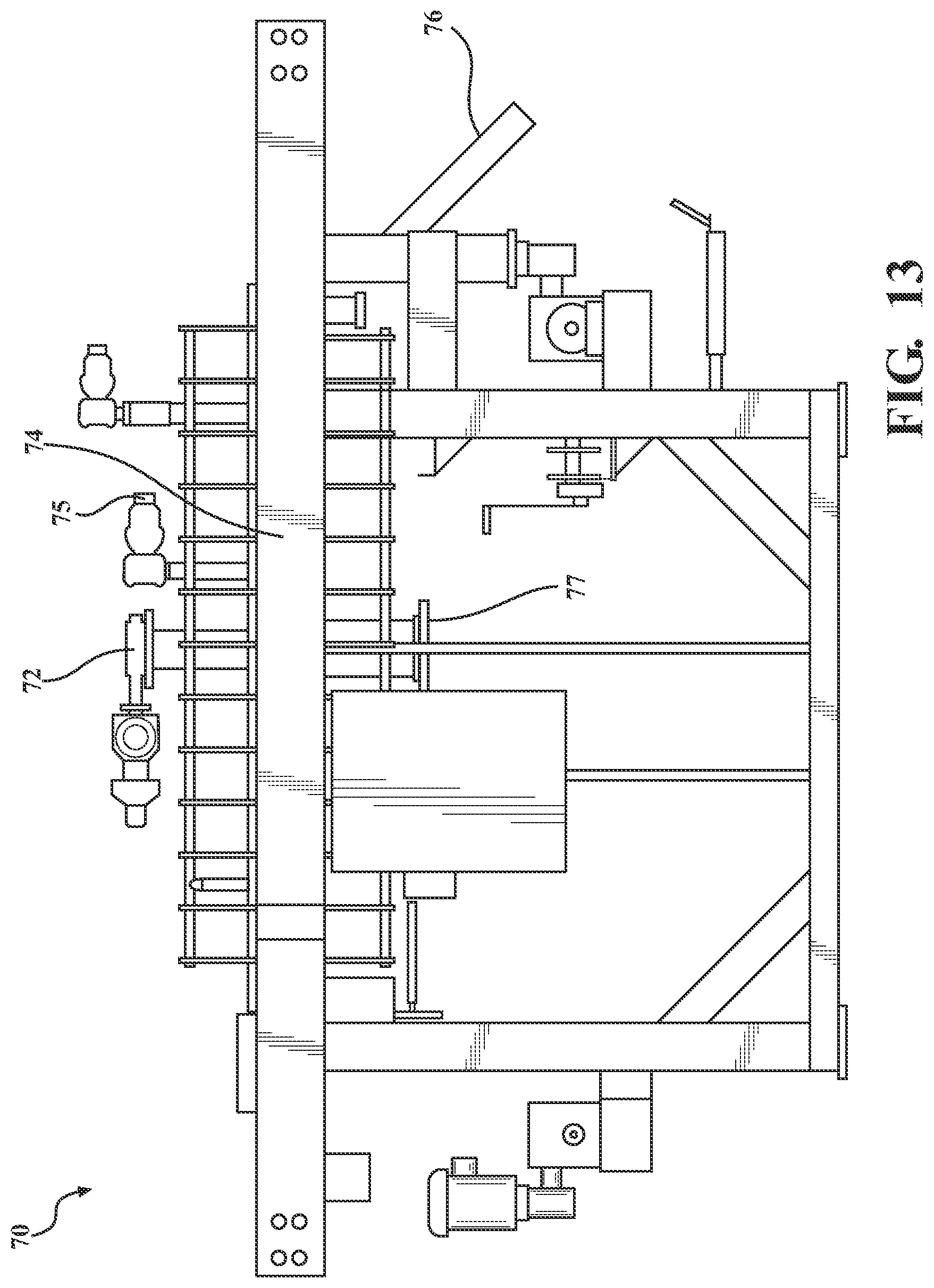 Patent US12350695 Figure 11 – Pallet coating waste recovery system