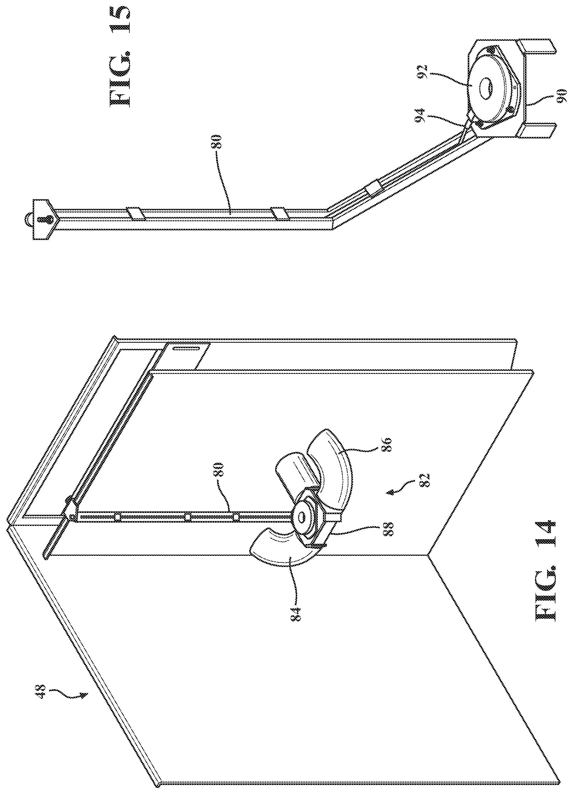 Patent US12350695 Figure 12 – Pallet coating waste recovery system