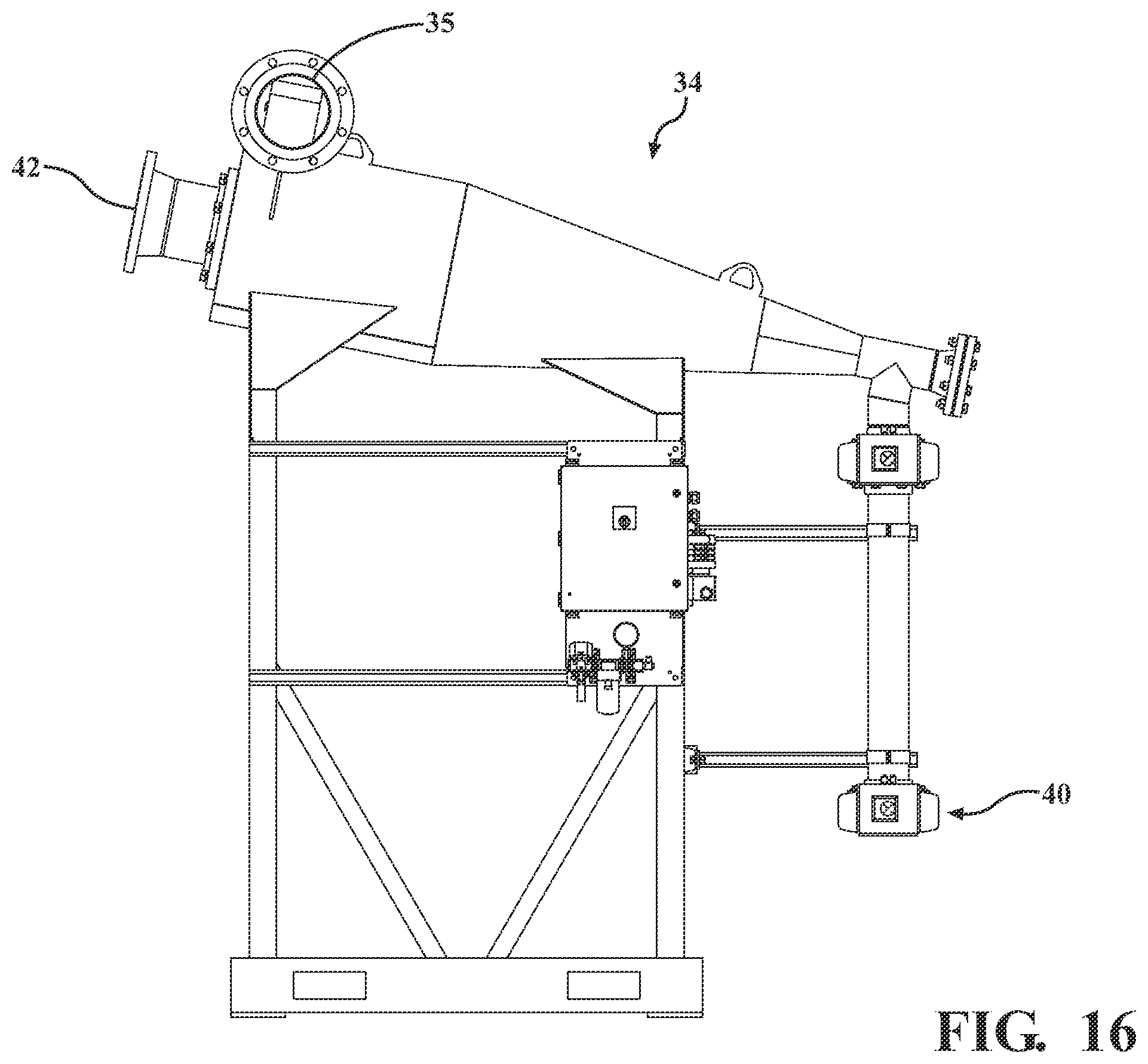 Patent US12350695 Figure 13 – Pallet coating waste recovery system