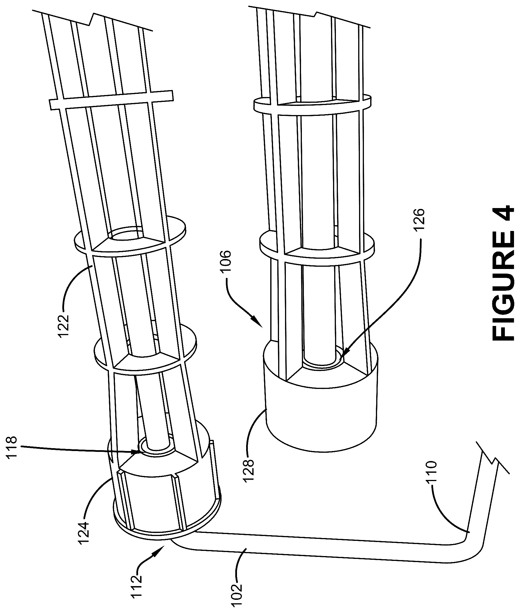 Patent US12350703 Figure 4 – Coatings roller assembly with improved frame