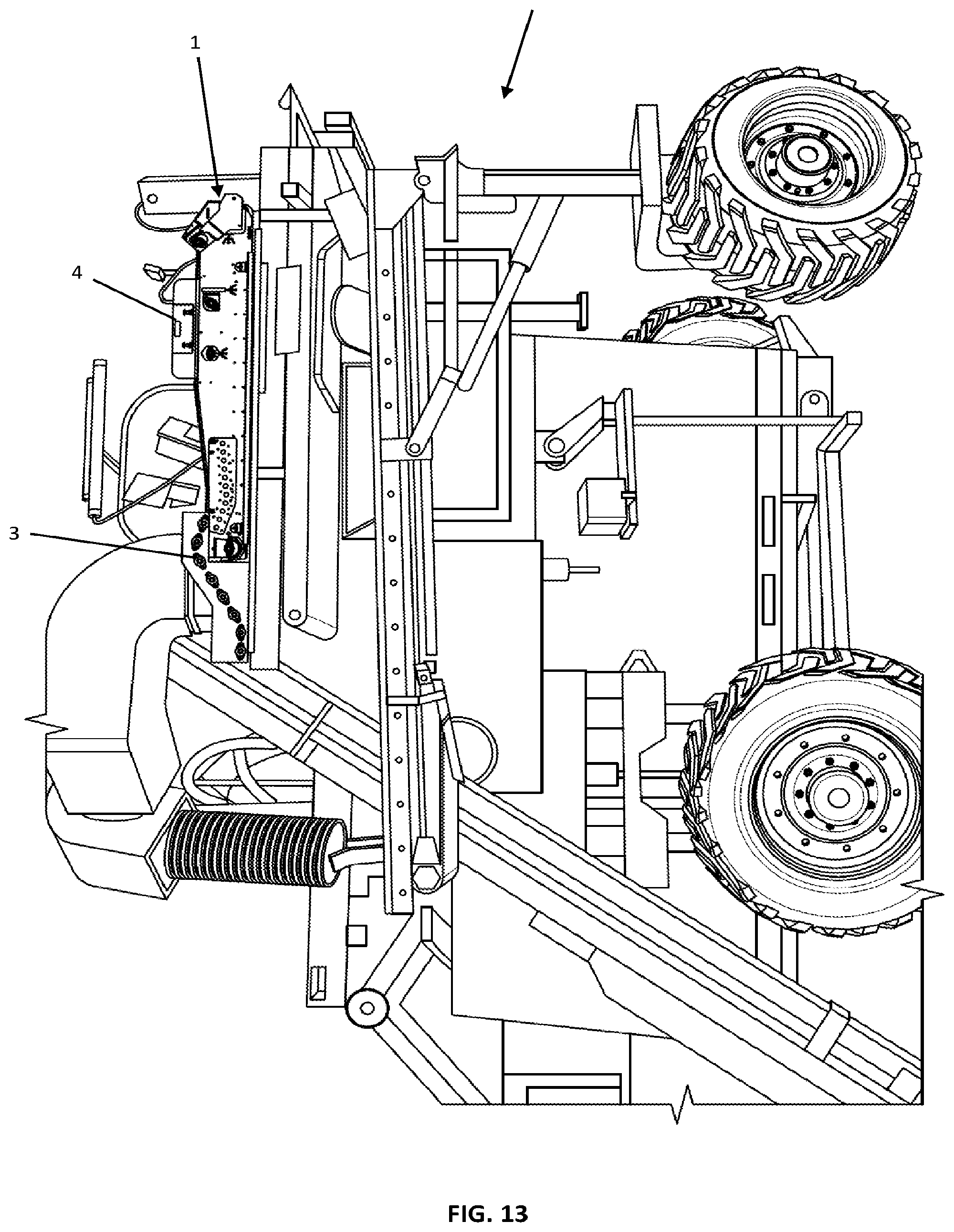 Patent US12350712 Figure 10 – Apparatus for sorting and removing contaminating matter from mechanically harvested fruit